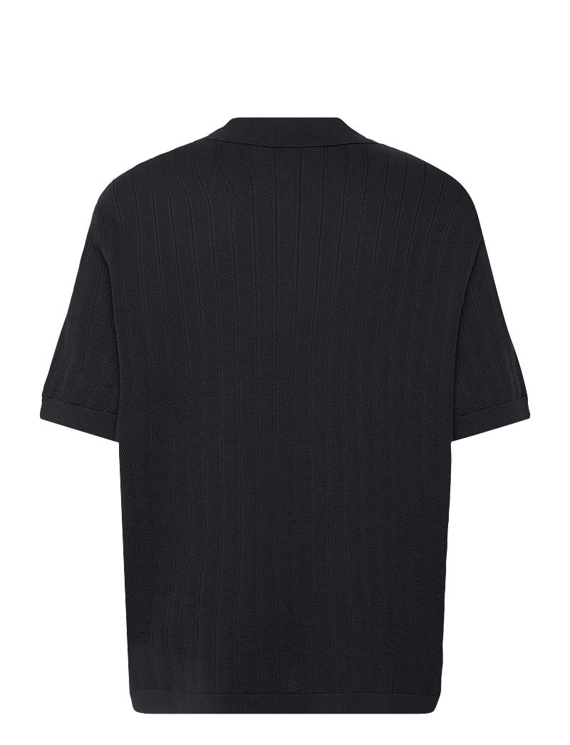 Armani Exchange - KNIT POLO - stickade pikéer - deep navy - 1