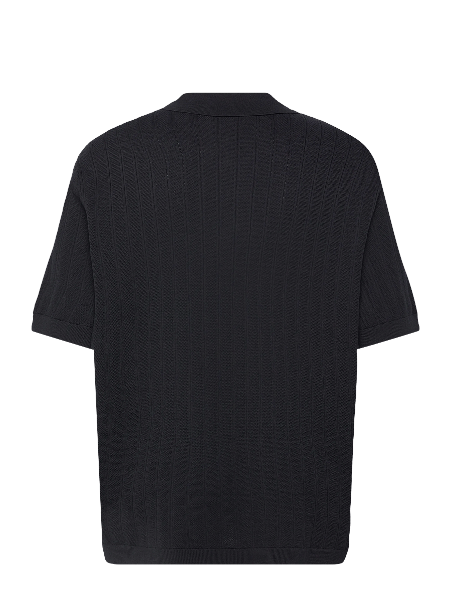 Armani Exchange - KNIT POLO - knitted polos - deep navy - 2