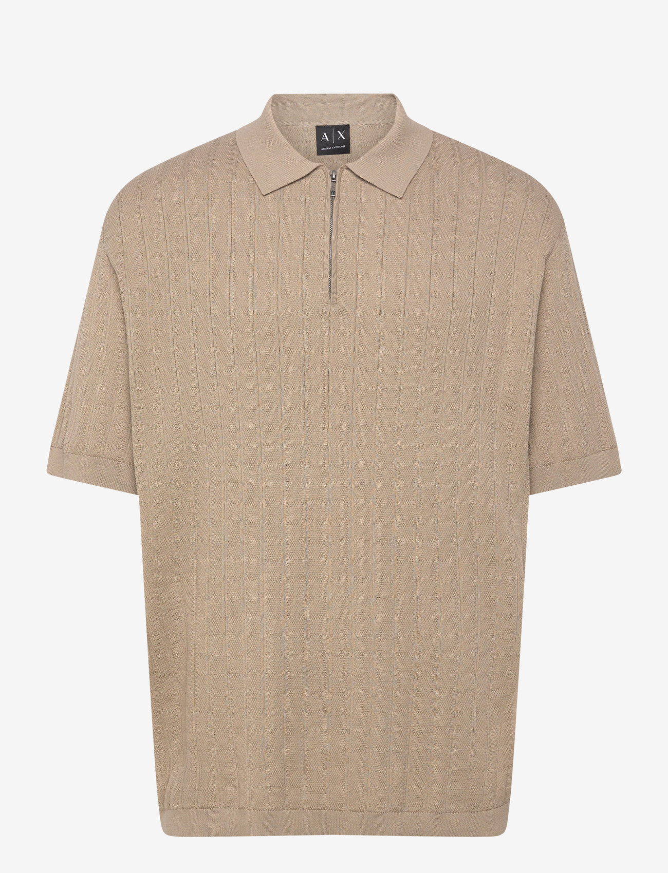 Armani Exchange - KNIT POLO - polostrik - winter twig - 0
