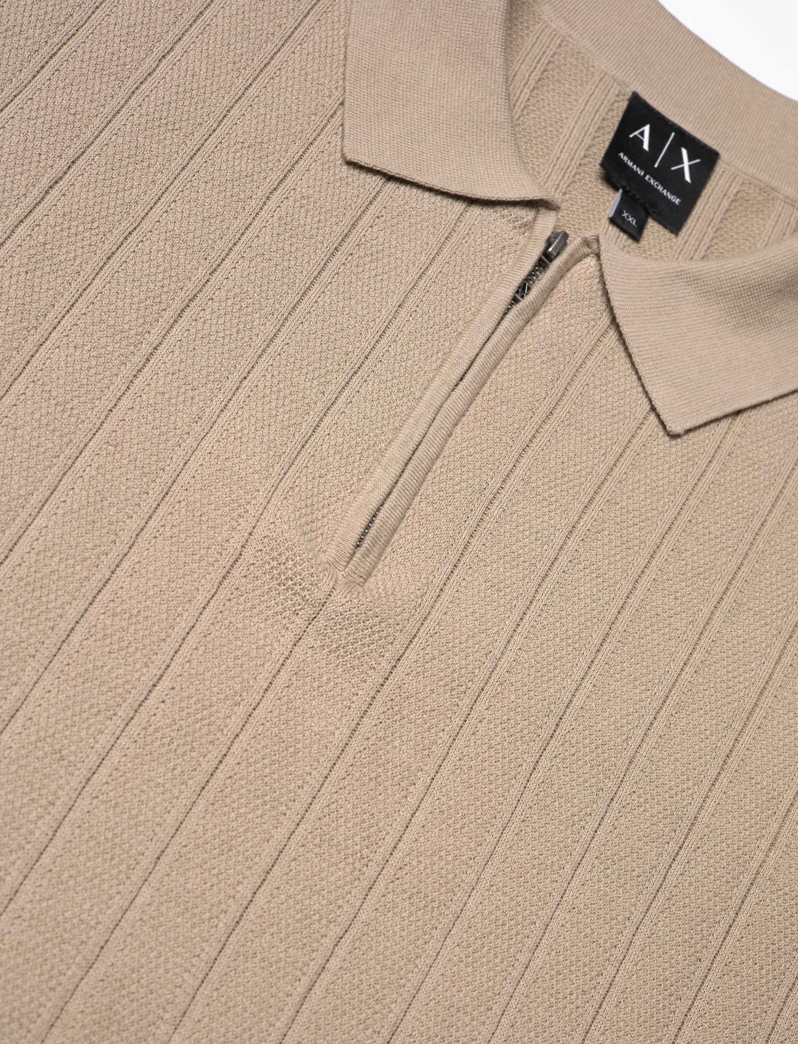 Armani Exchange - KNIT POLO - mænd - winter twig - 5