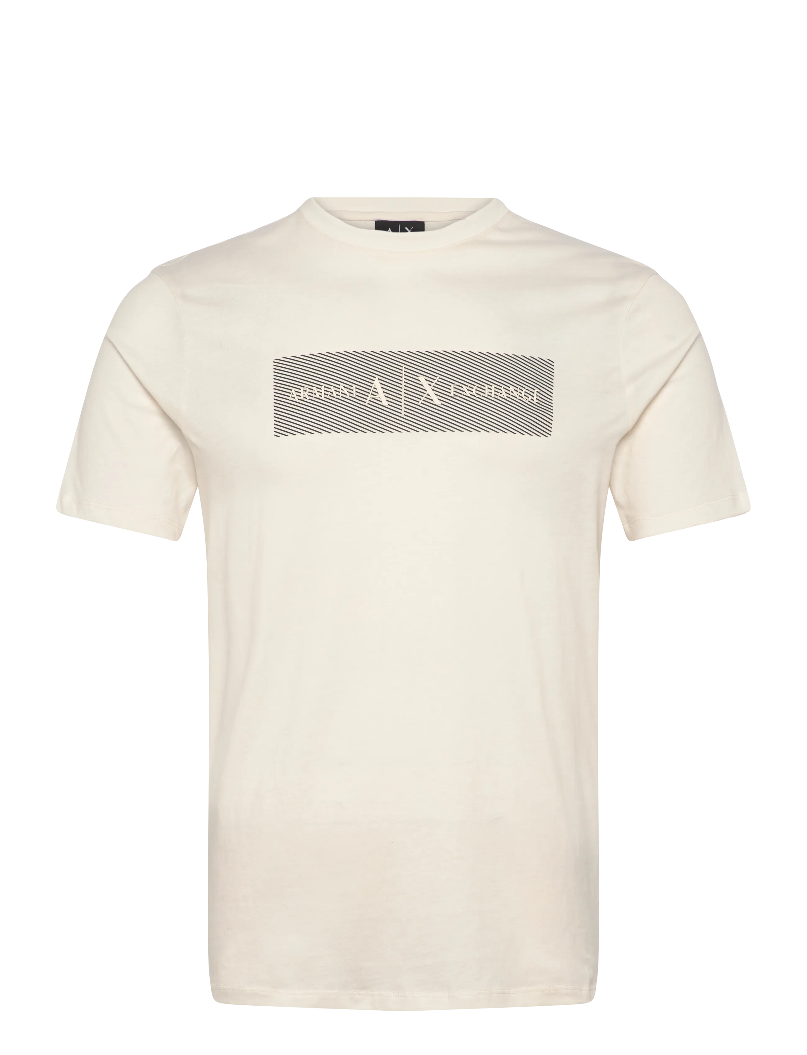 Armani Exchange T-SHIRT - T-Shirts - CREAM / cream