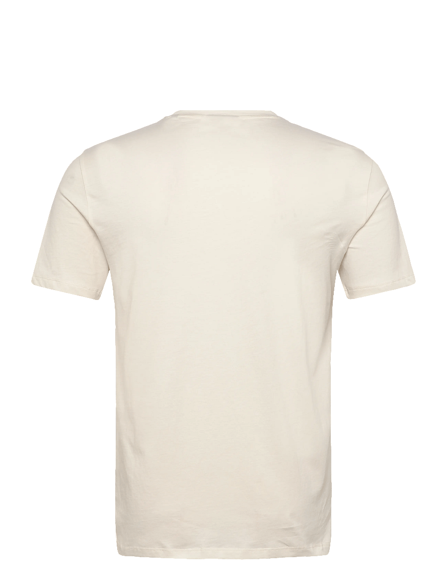 Armani Exchange - T-SHIRT - kurzärmelige t-shirts - cream - 2
