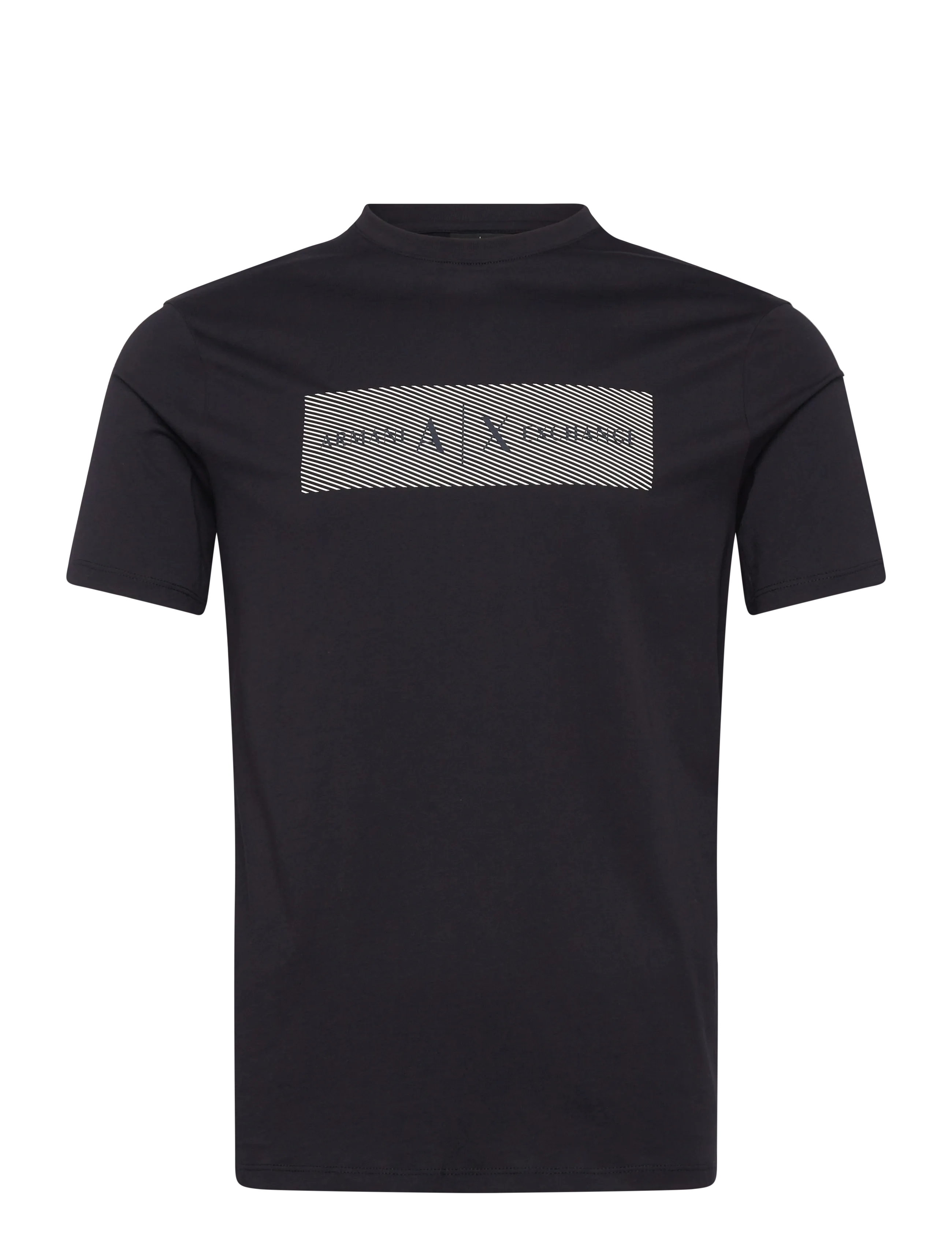 Armani Exchange T-SHIRT - T-Shirts - DEEP NAVY / black