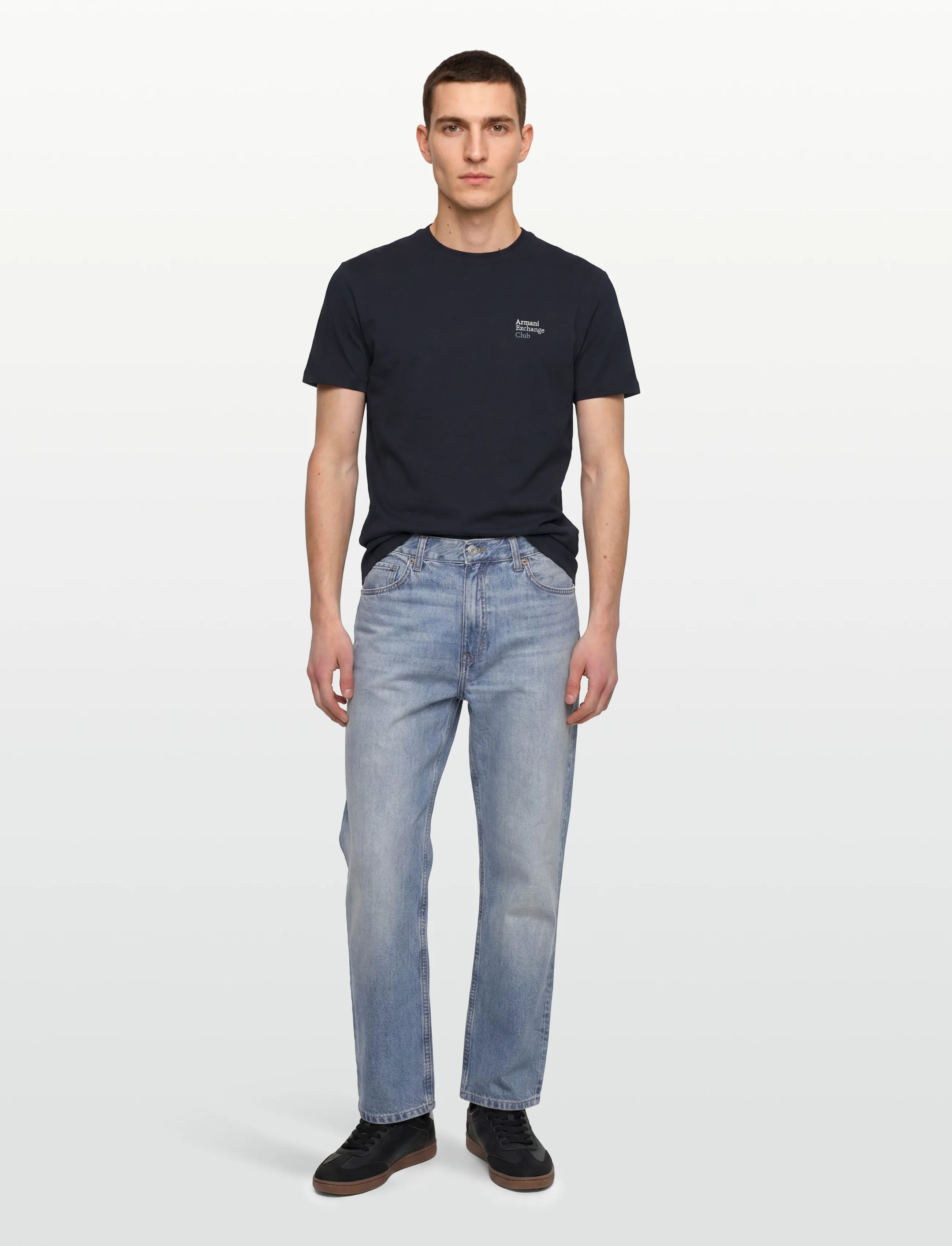 Armani Exchange T-Shirt, XL, Black, T-Shirts > Kortærmede, Herre