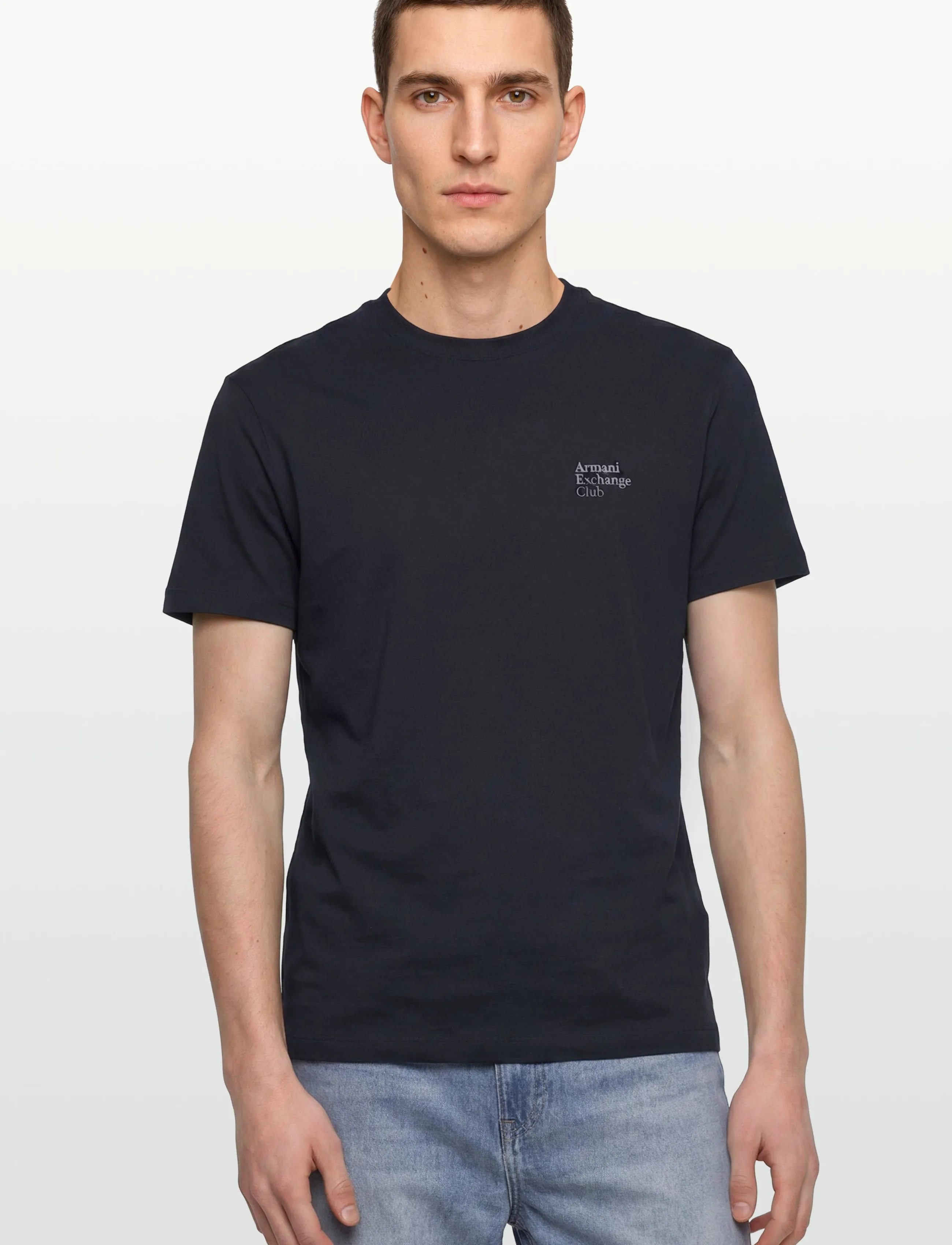 Armani Exchange - T-SHIRT - gimtadienio dovanos - deep navy - 3