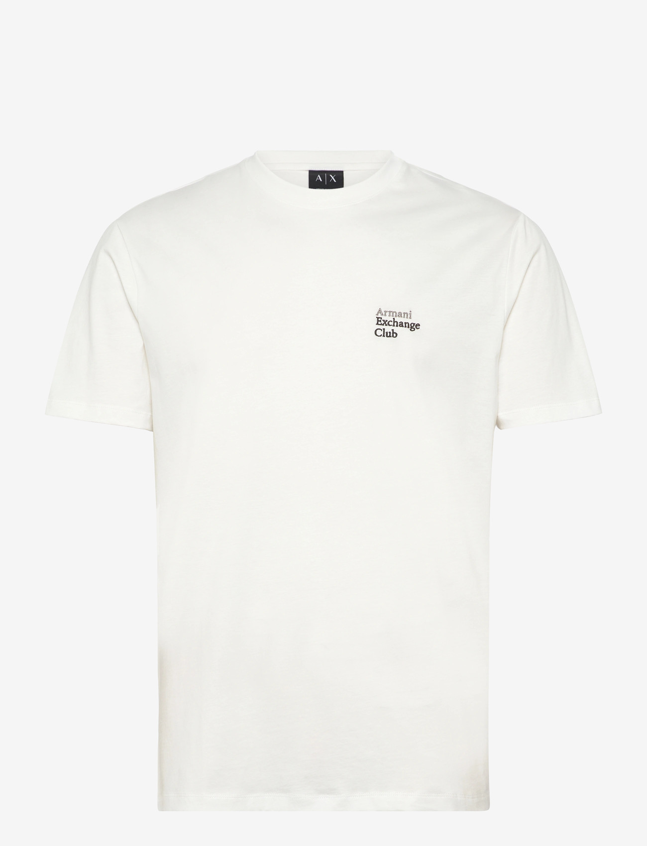 Armani Exchange - T-SHIRT - kortärmade t-shirts - off white - 0
