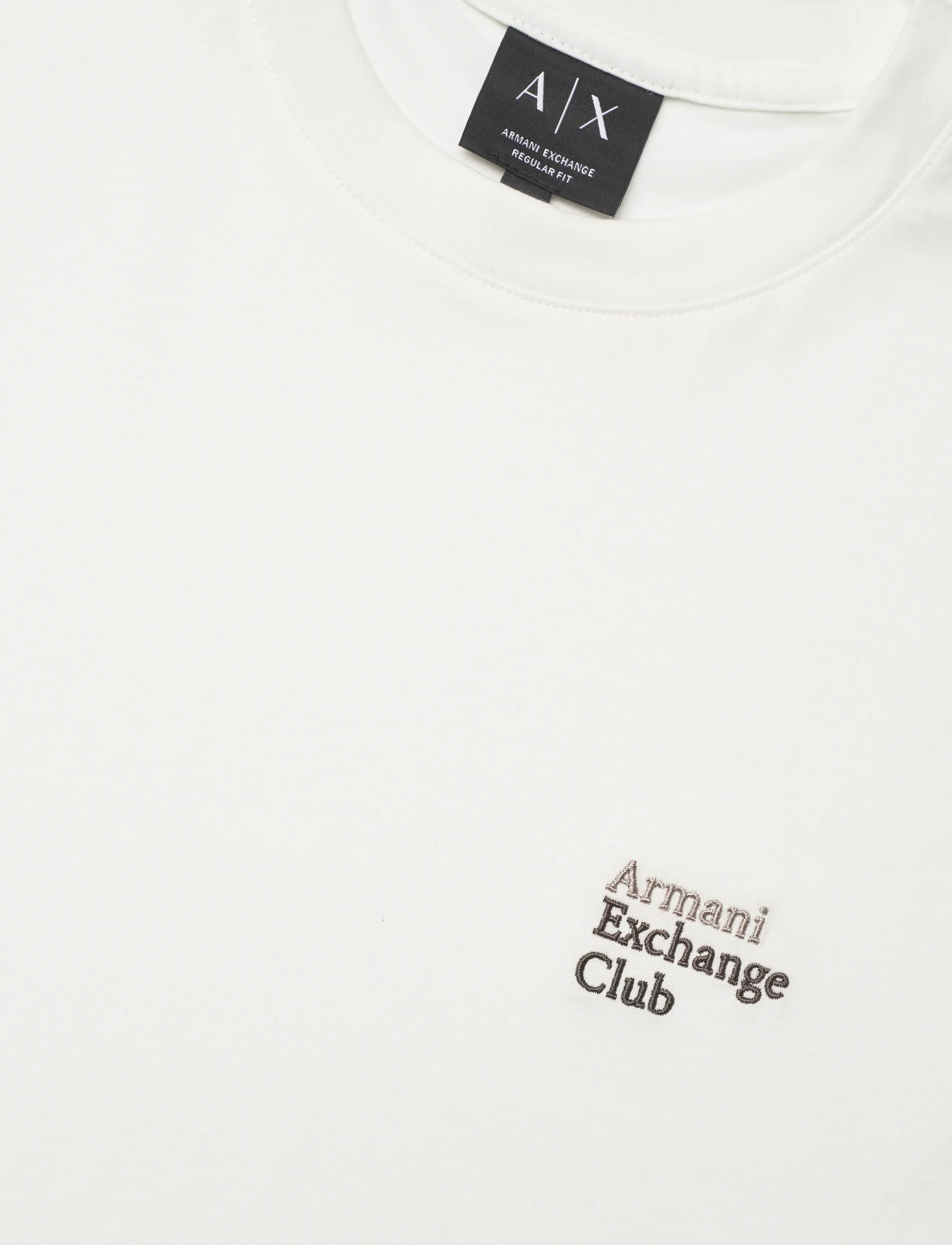 Armani Exchange - T-SHIRT - kortärmade t-shirts - off white - 5