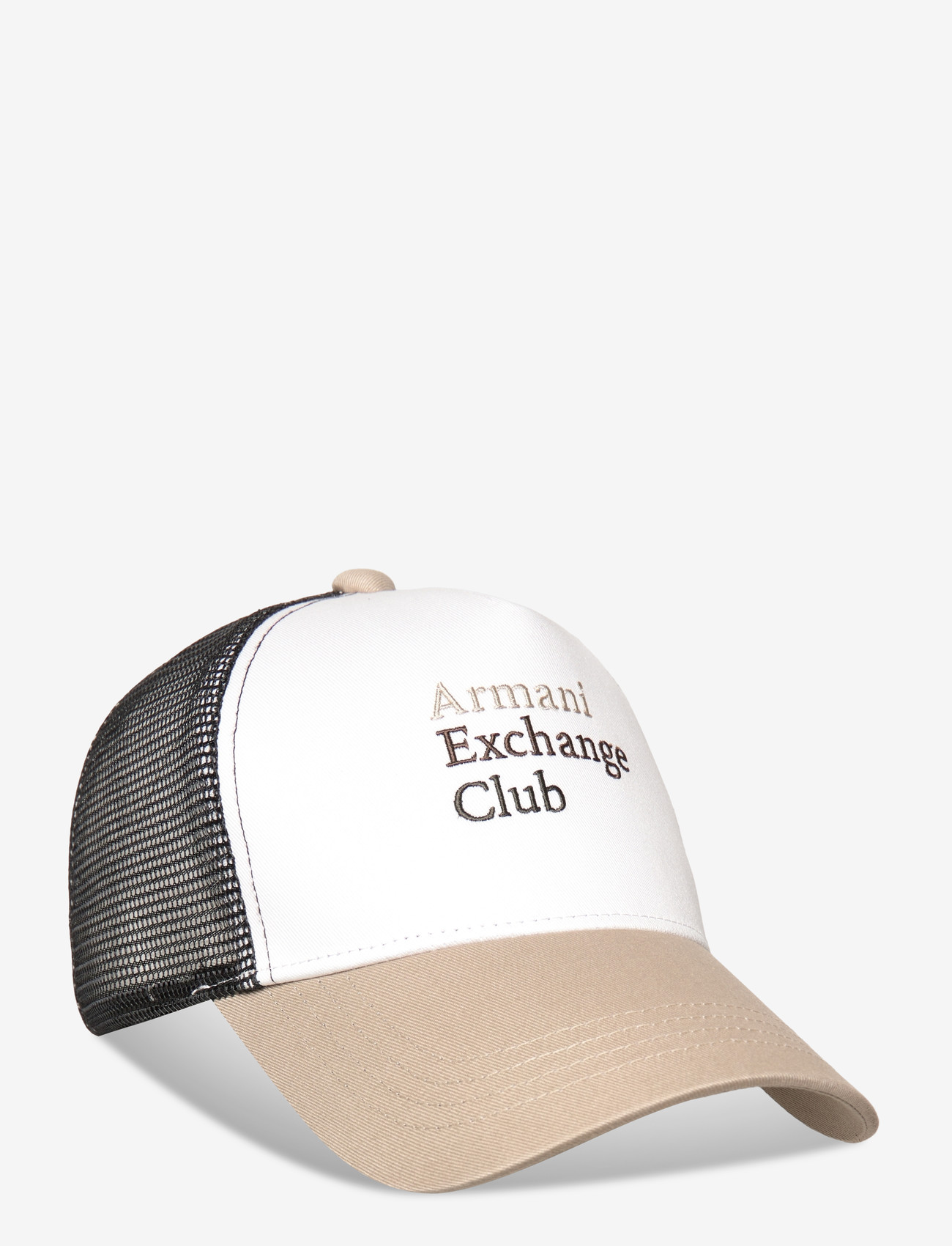 Armani Exchange - BASEBALL HAT - caps - off white/winter twi - 0