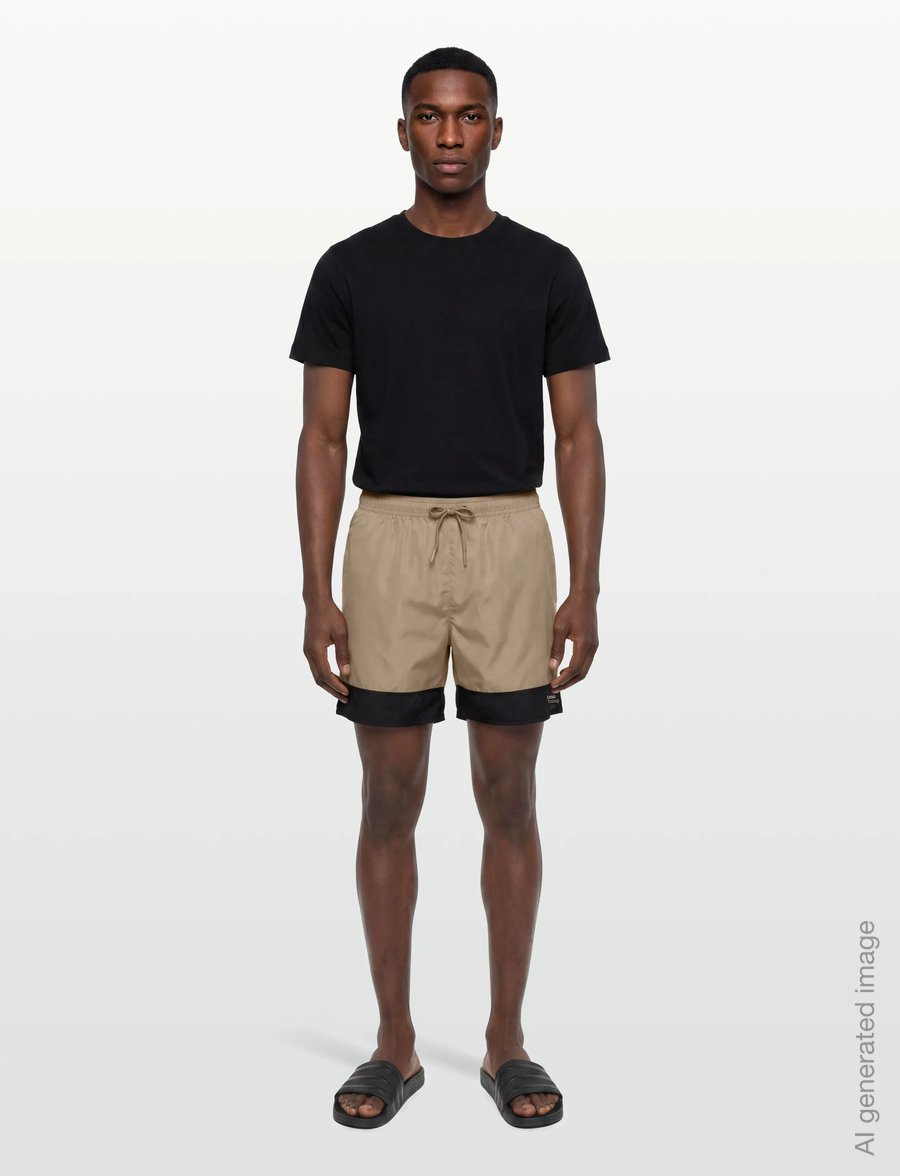 Armani Exchange - BOXER BEACHWEAR - ujumispüksid - winter twing/black - 0