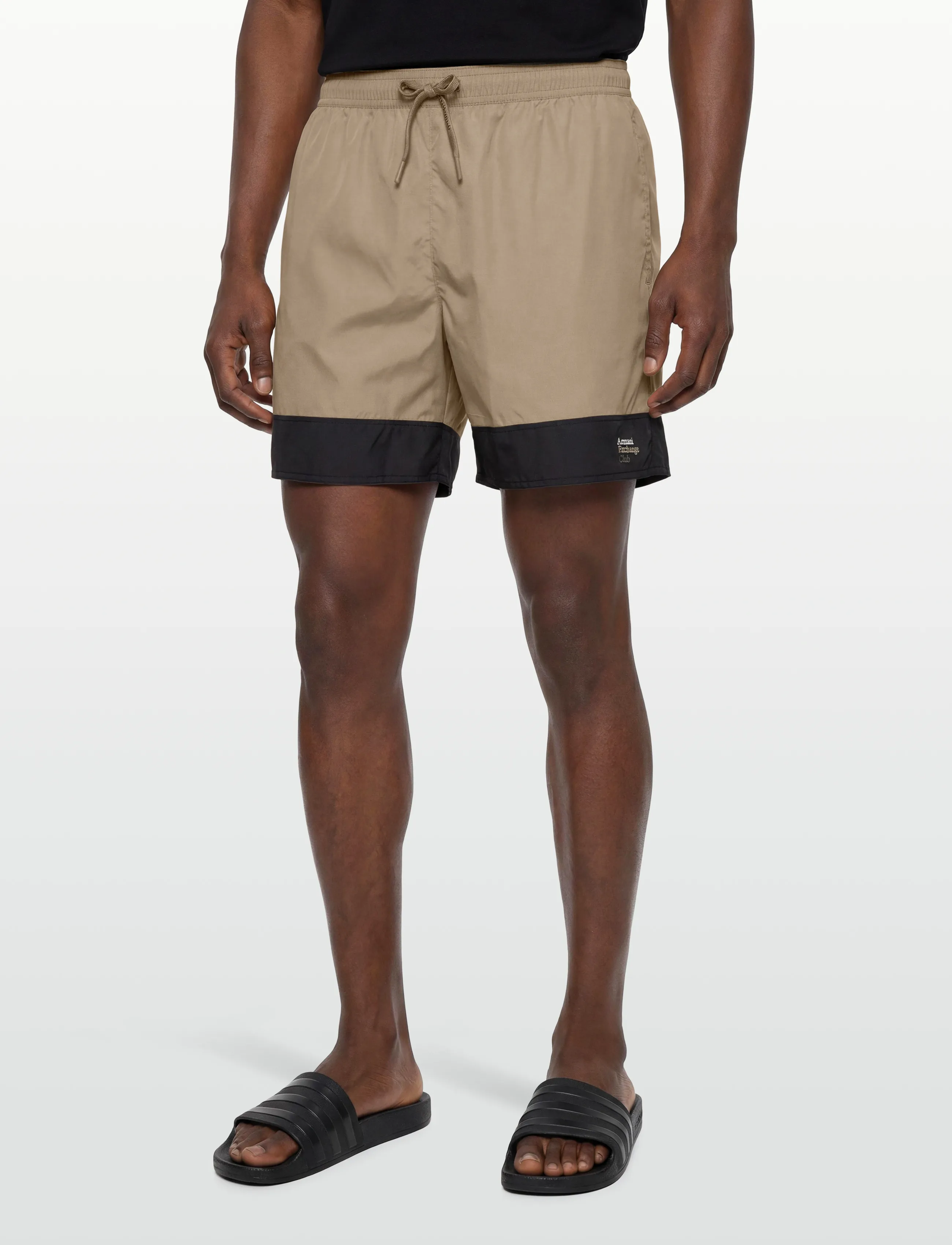 Armani Exchange - BOXER BEACHWEAR - badeshorts - winter twing/black - 3