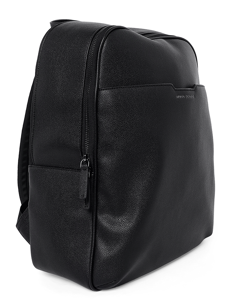 Armani Exchange - BACKPACK - shoppa efter tillfälle - black - 2