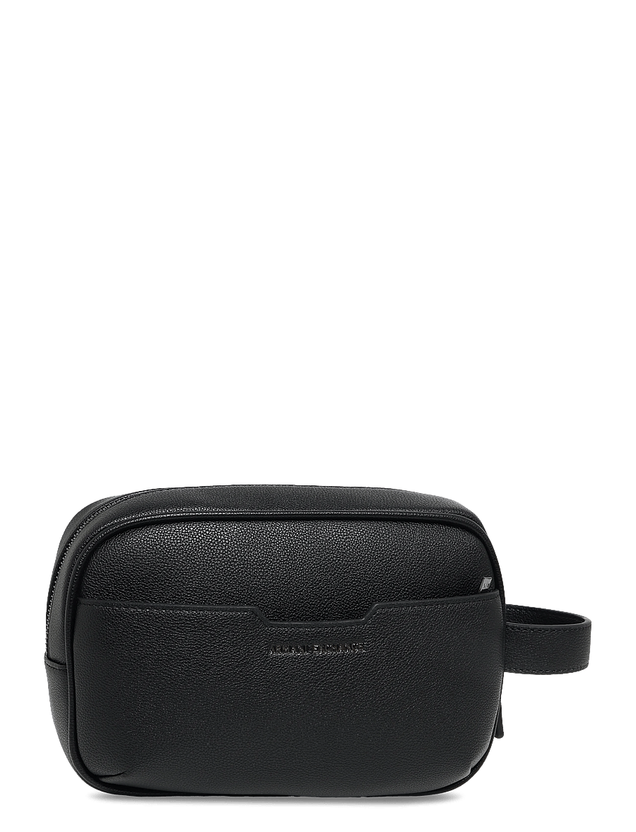 Armani Exchange - BEAUTY CASE - toiletry bags - black - 0