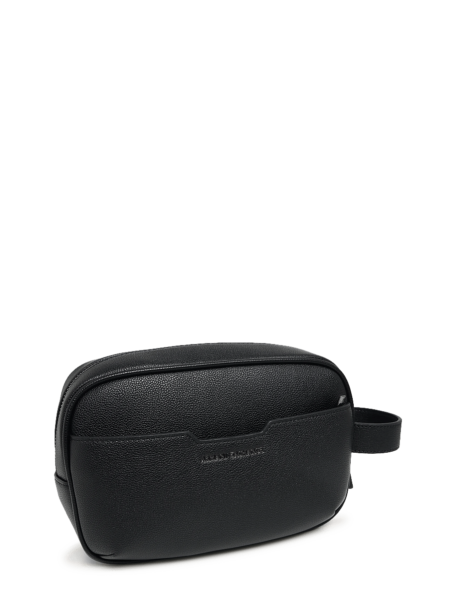 Armani Exchange - BEAUTY CASE - toiletry bags - black - 1