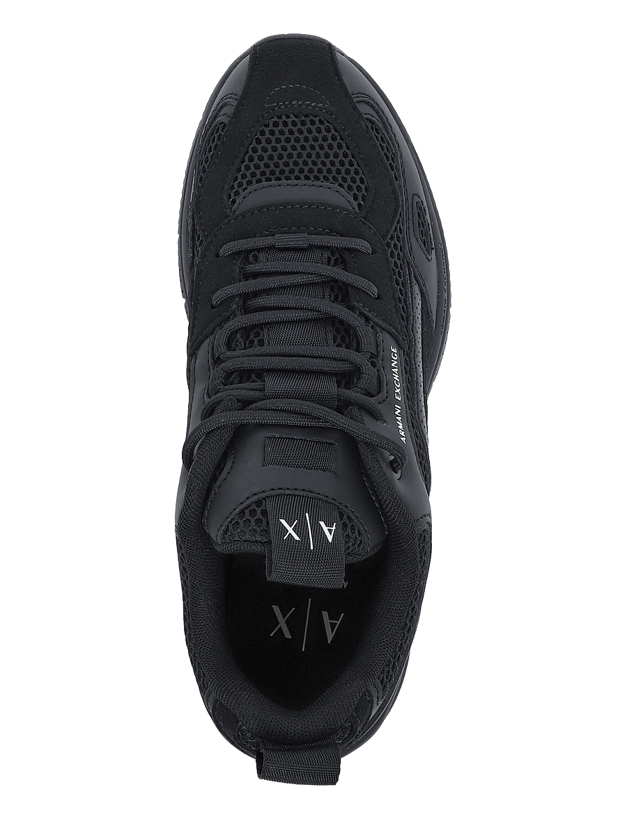 Armani Exchange - SNEAKER - lave sneakers - triple black - 3