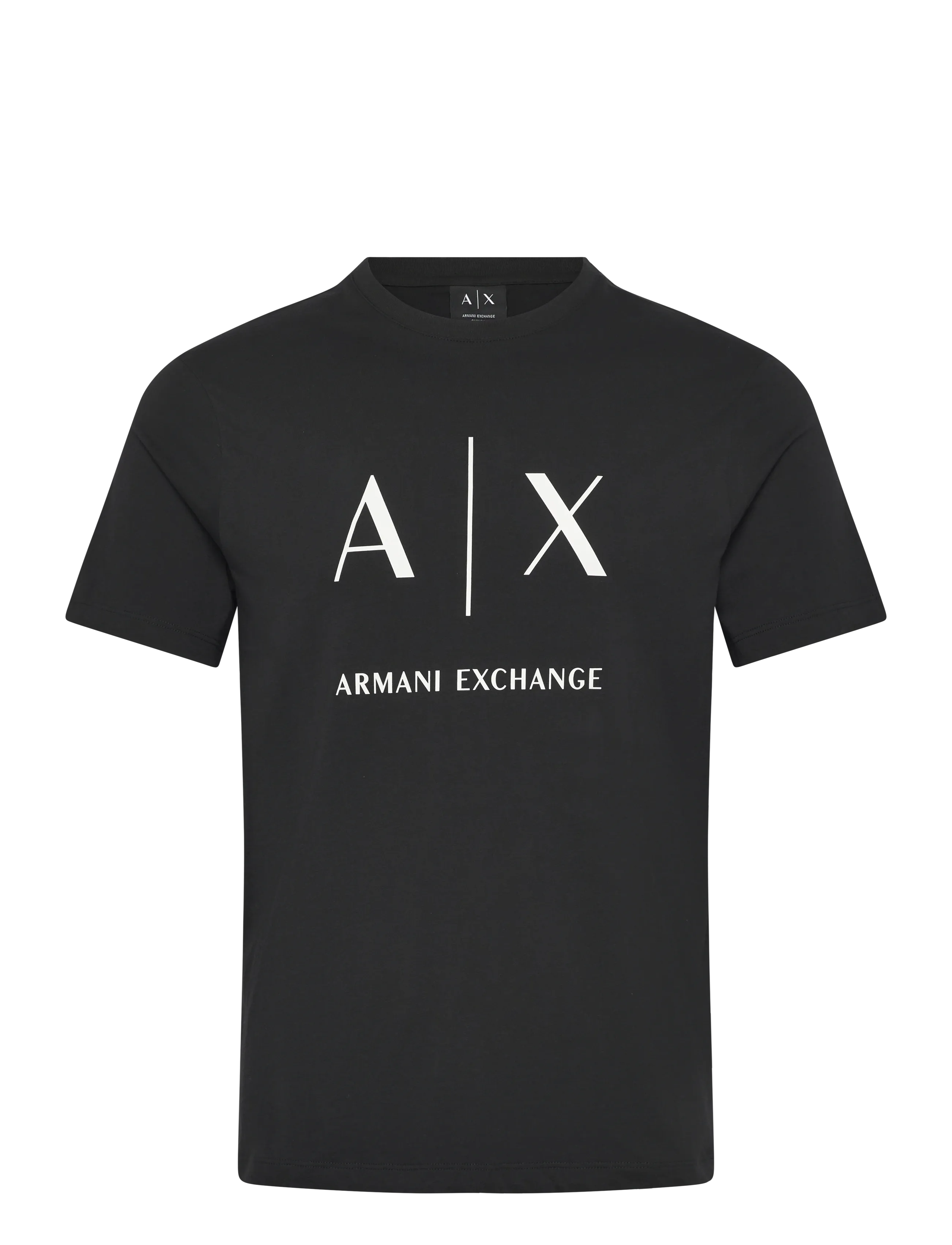 Armani Exchange - T-SHIRT - kortärmade t-shirts - black - 1