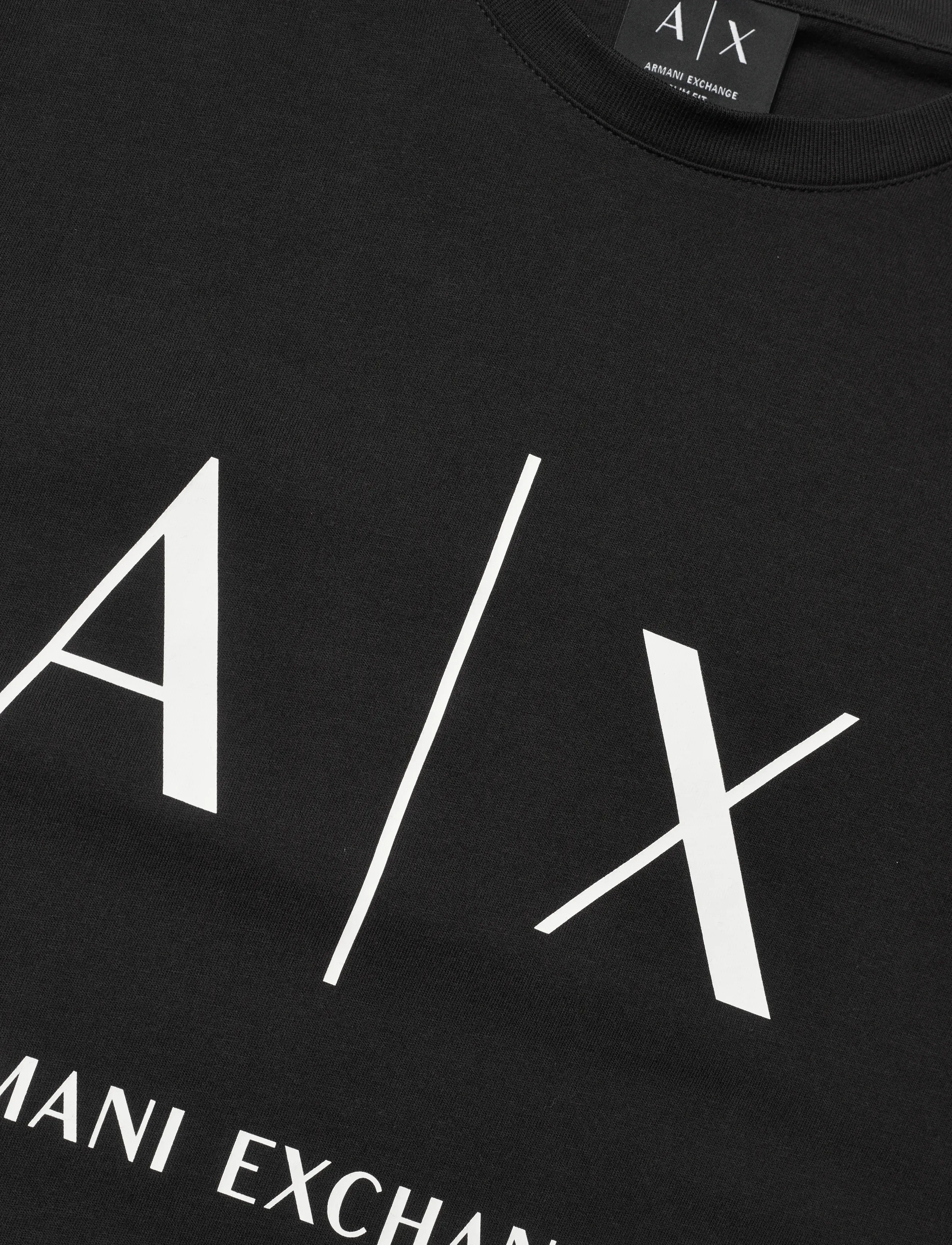 Armani Exchange - T-SHIRT - kortärmade t-shirts - black - 5