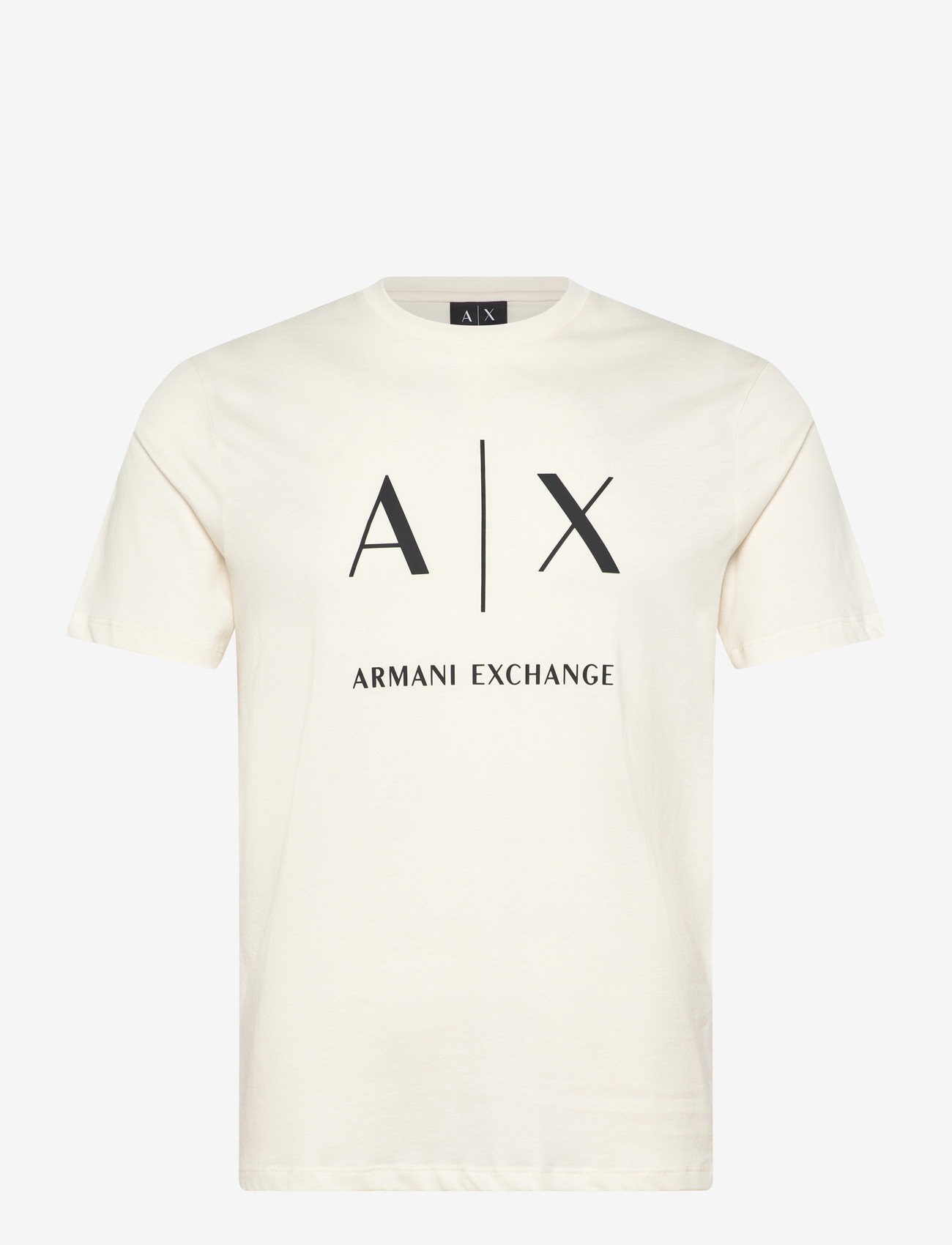 Armani Exchange - T-SHIRT - short-sleeved t-shirts - cream - 1
