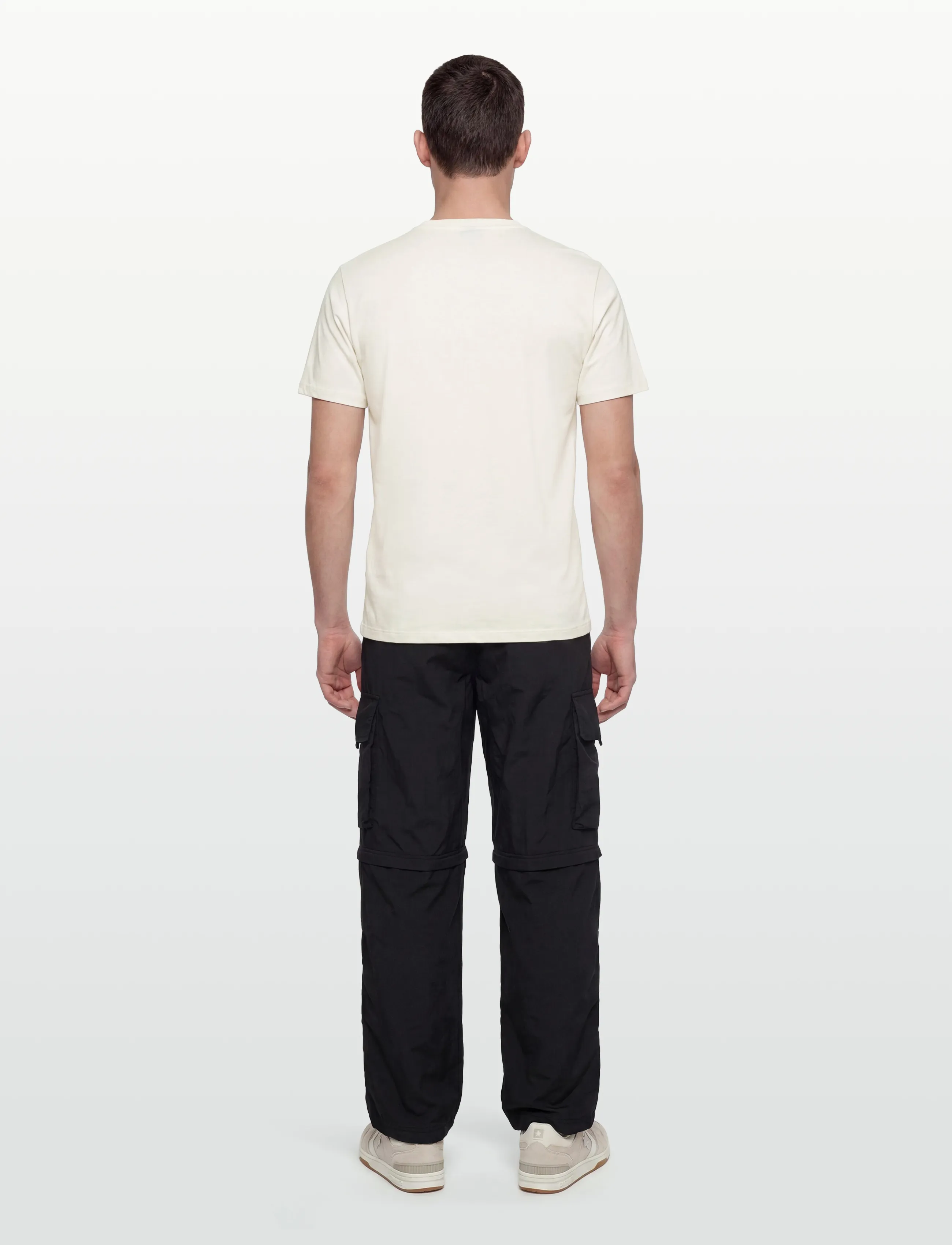 Armani Exchange - T-SHIRT - short-sleeved t-shirts - cream - 4