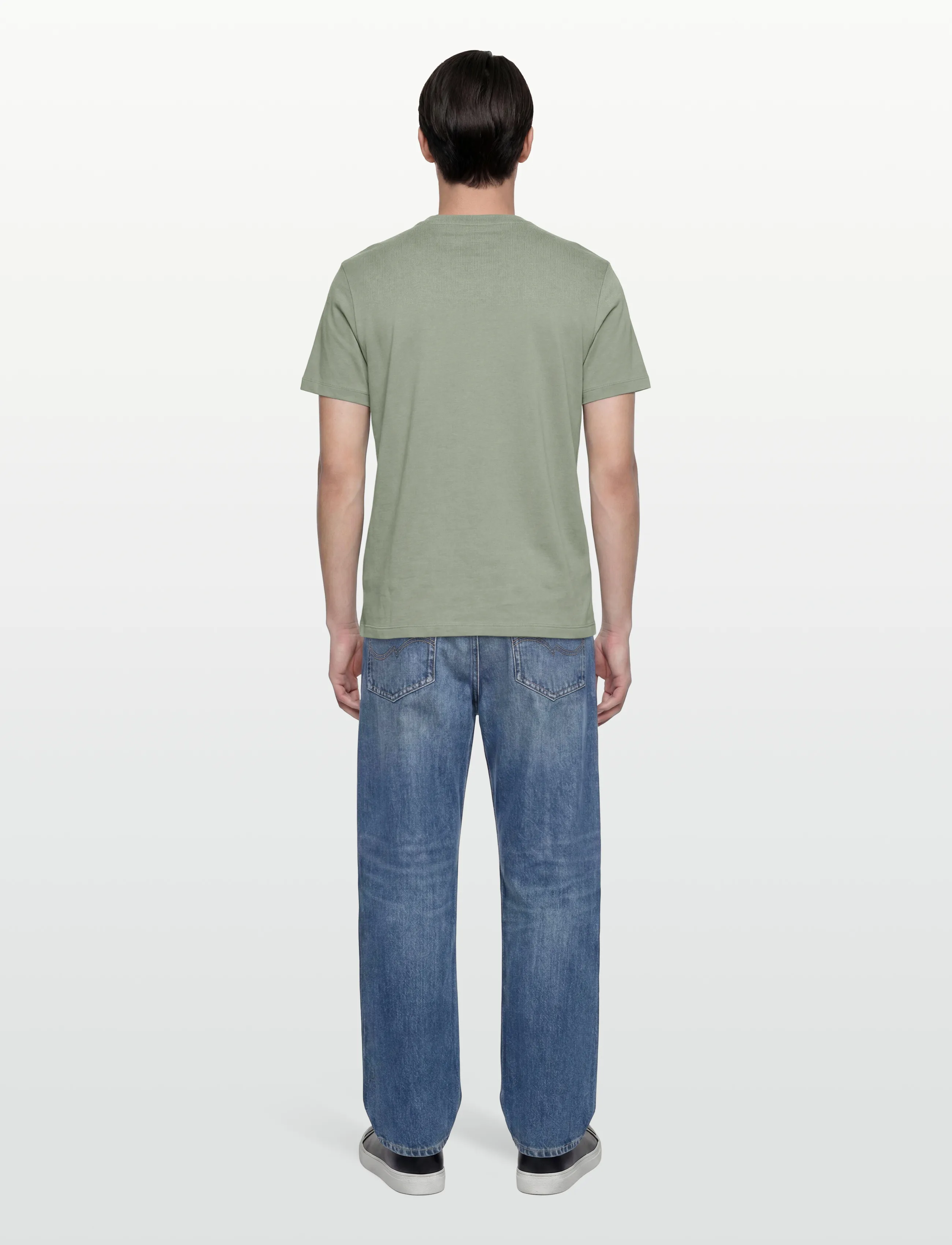 Armani Exchange - T-SHIRT - kortärmade t-shirts - hedge green - 4