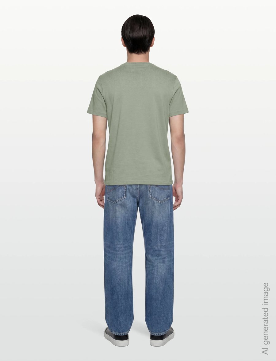 Armani Exchange - T-SHIRT - kortærmede t-shirts - hedge green - 4