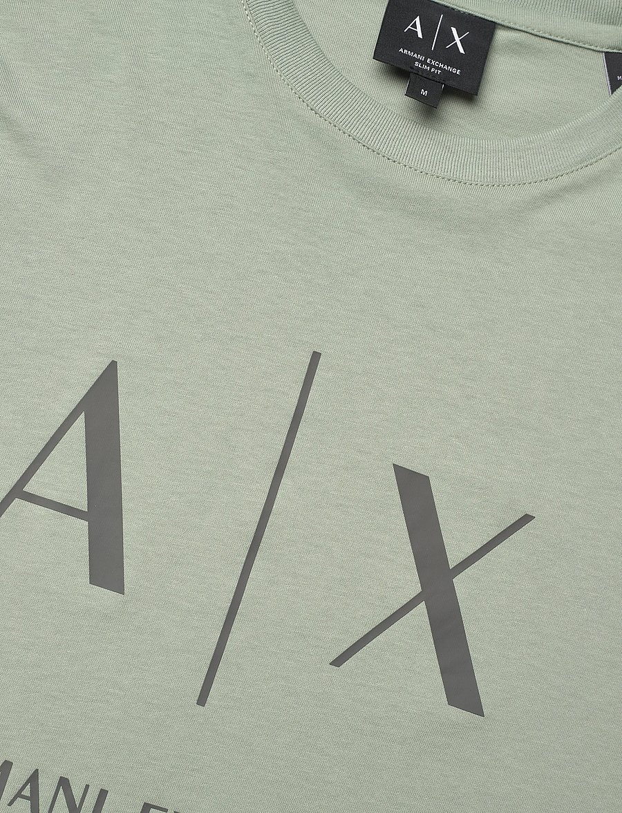 Armani Exchange - T-SHIRT - kortærmede t-shirts - hedge green - 5