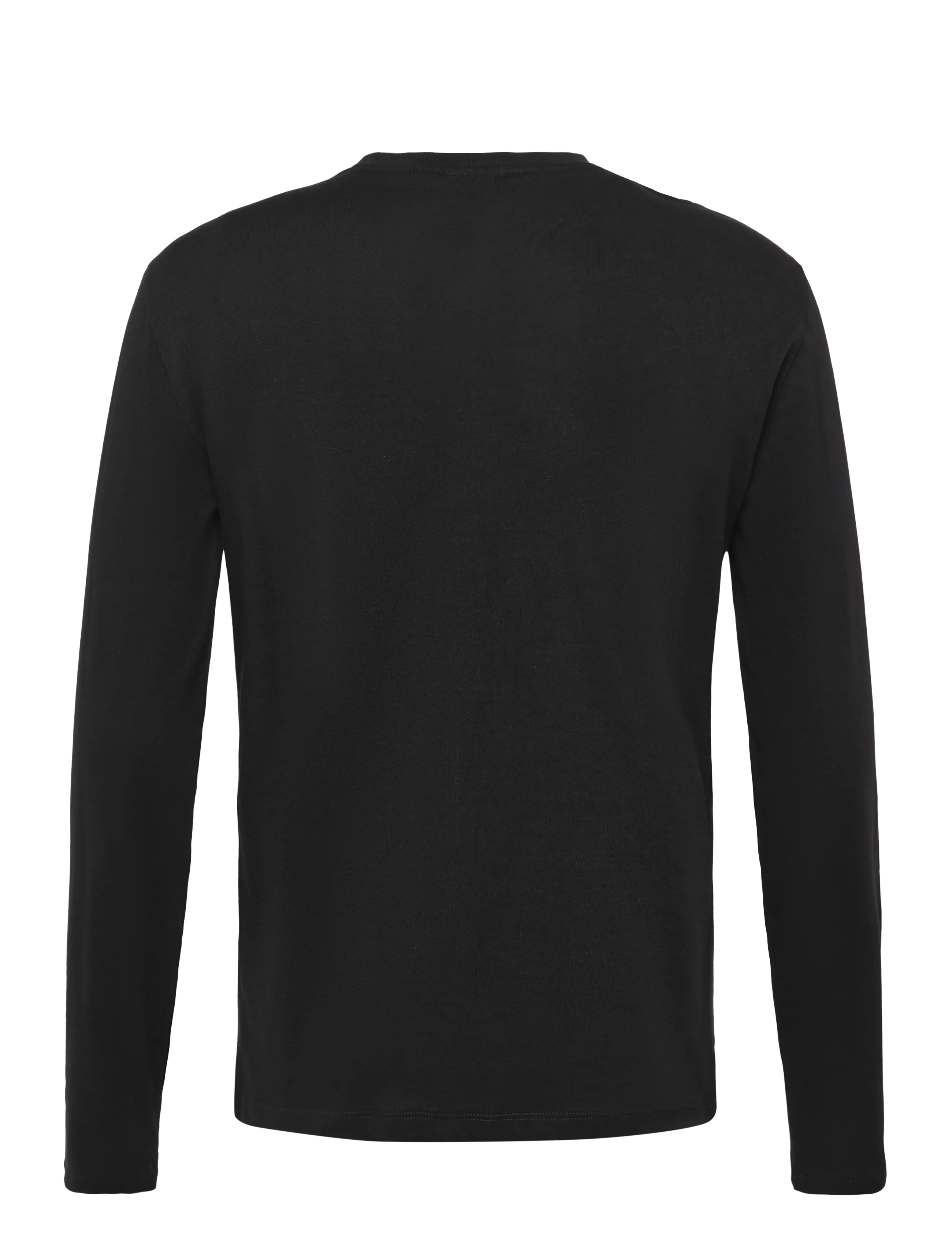 Armani Exchange - T-SHIRT - langärmelige t-shirts - black - 1