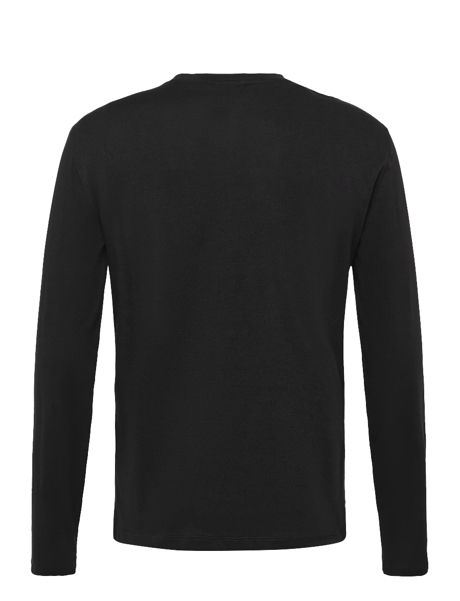 Armani Exchange - T-SHIRT - langärmelige t-shirts - black - 1