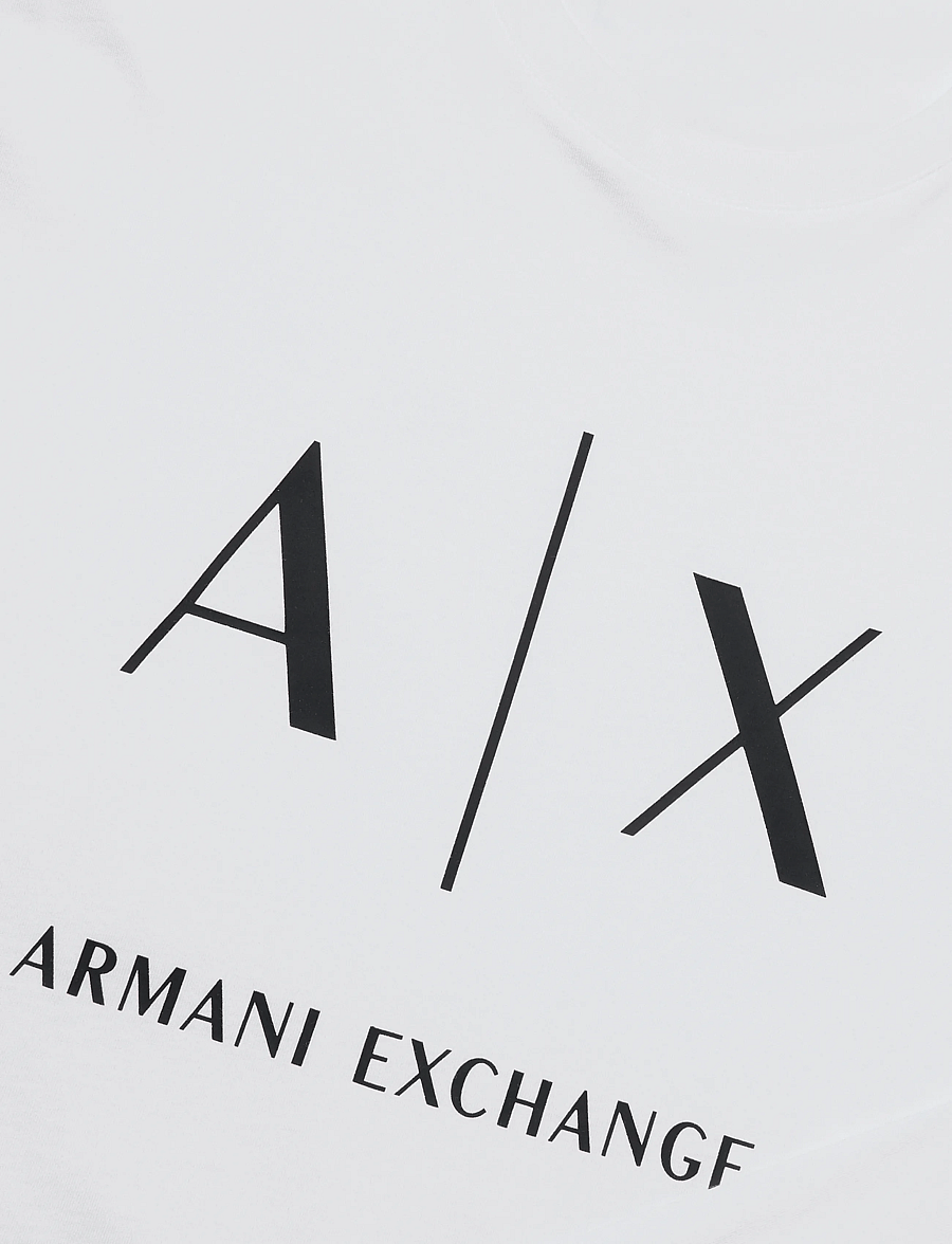 Armani Exchange - T-SHIRT - langärmelige t-shirts - white - 2