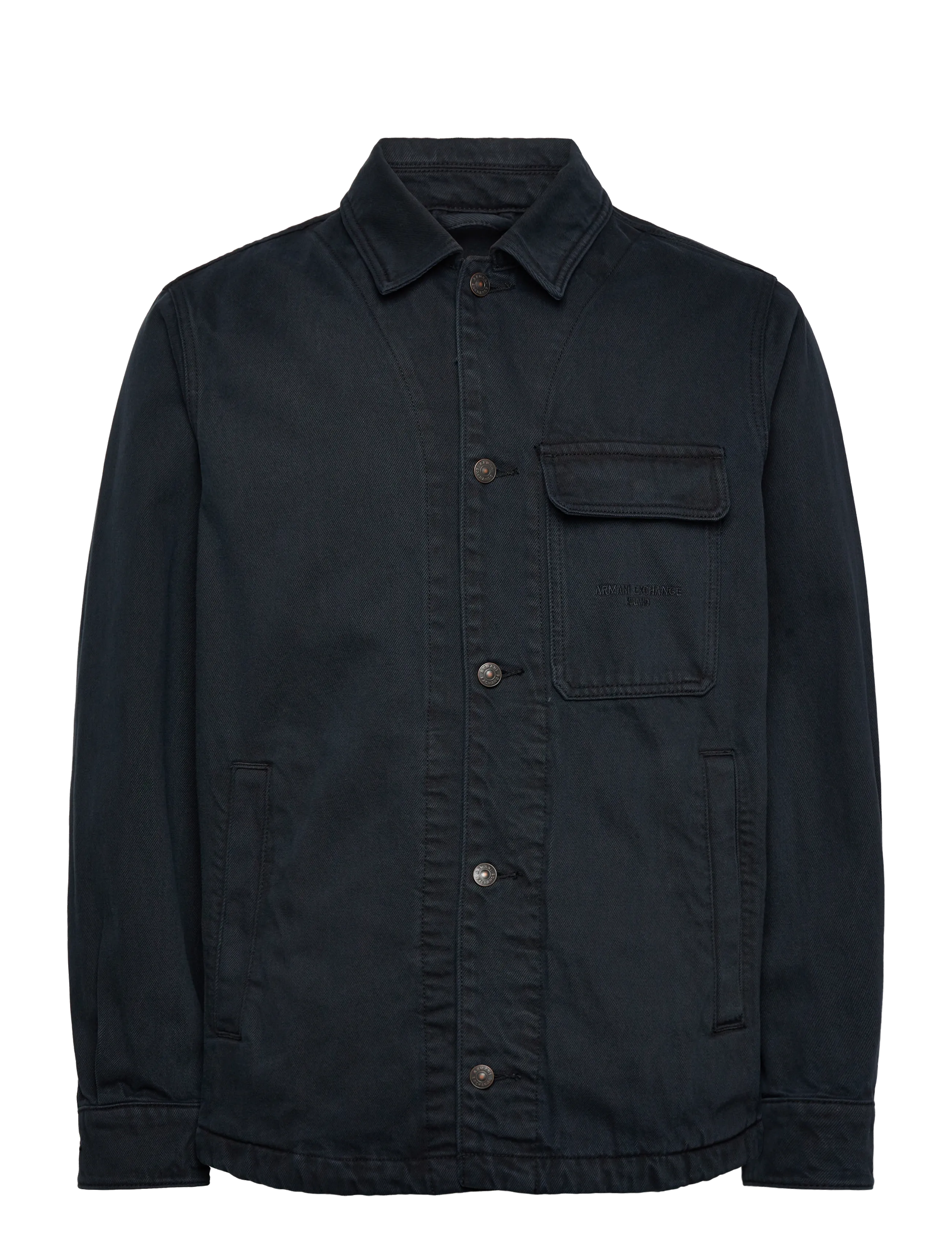 Armani Exchange BLOUSON JACKET - Casual skjorter - DEEP NAVY / navy