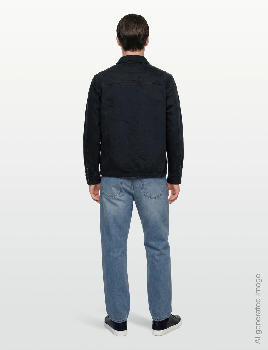 Armani Exchange - BLOUSON JACKET - höstjackor - deep navy - 4