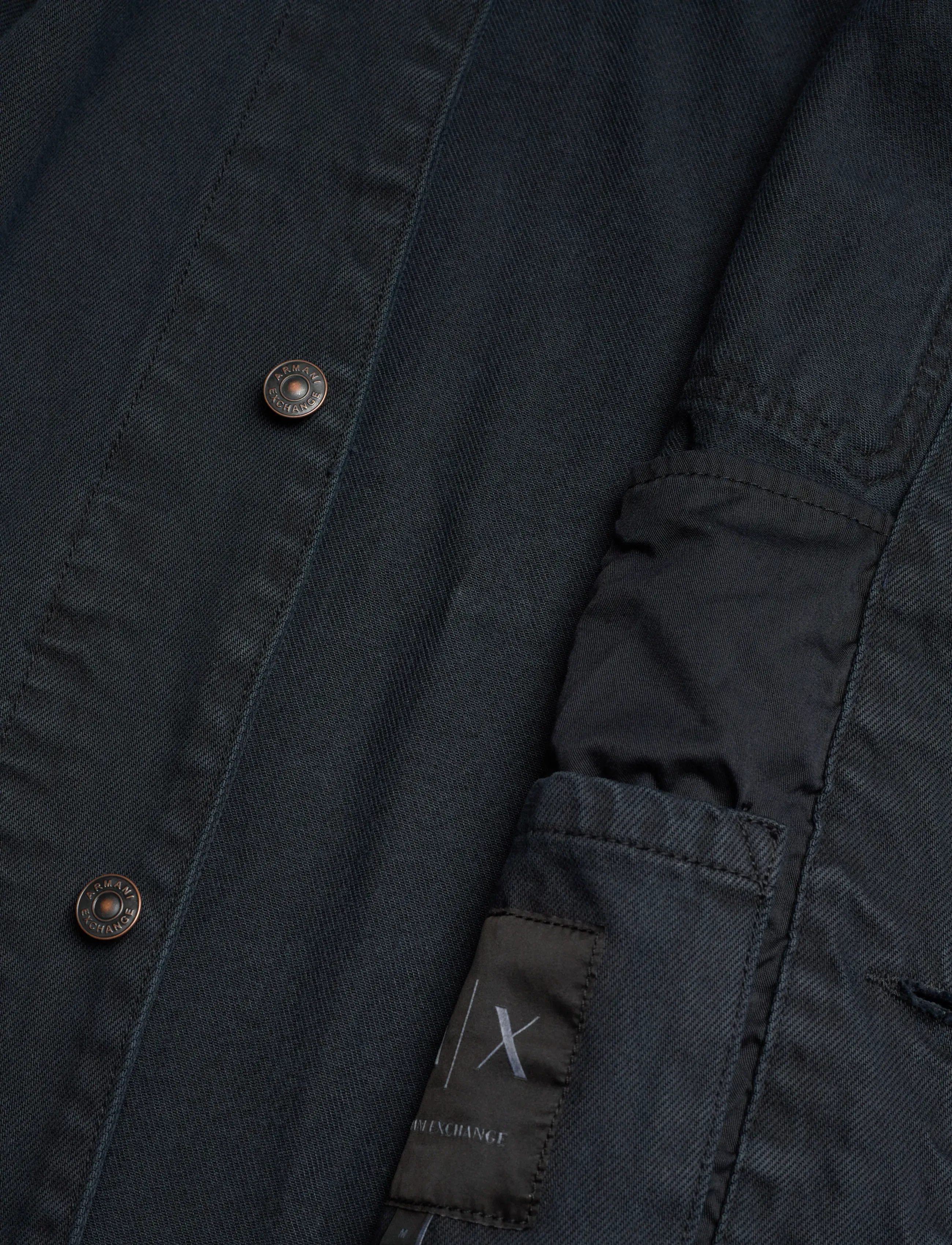 Armani Exchange - BLOUSON JACKET - spring jackets - deep navy - 4