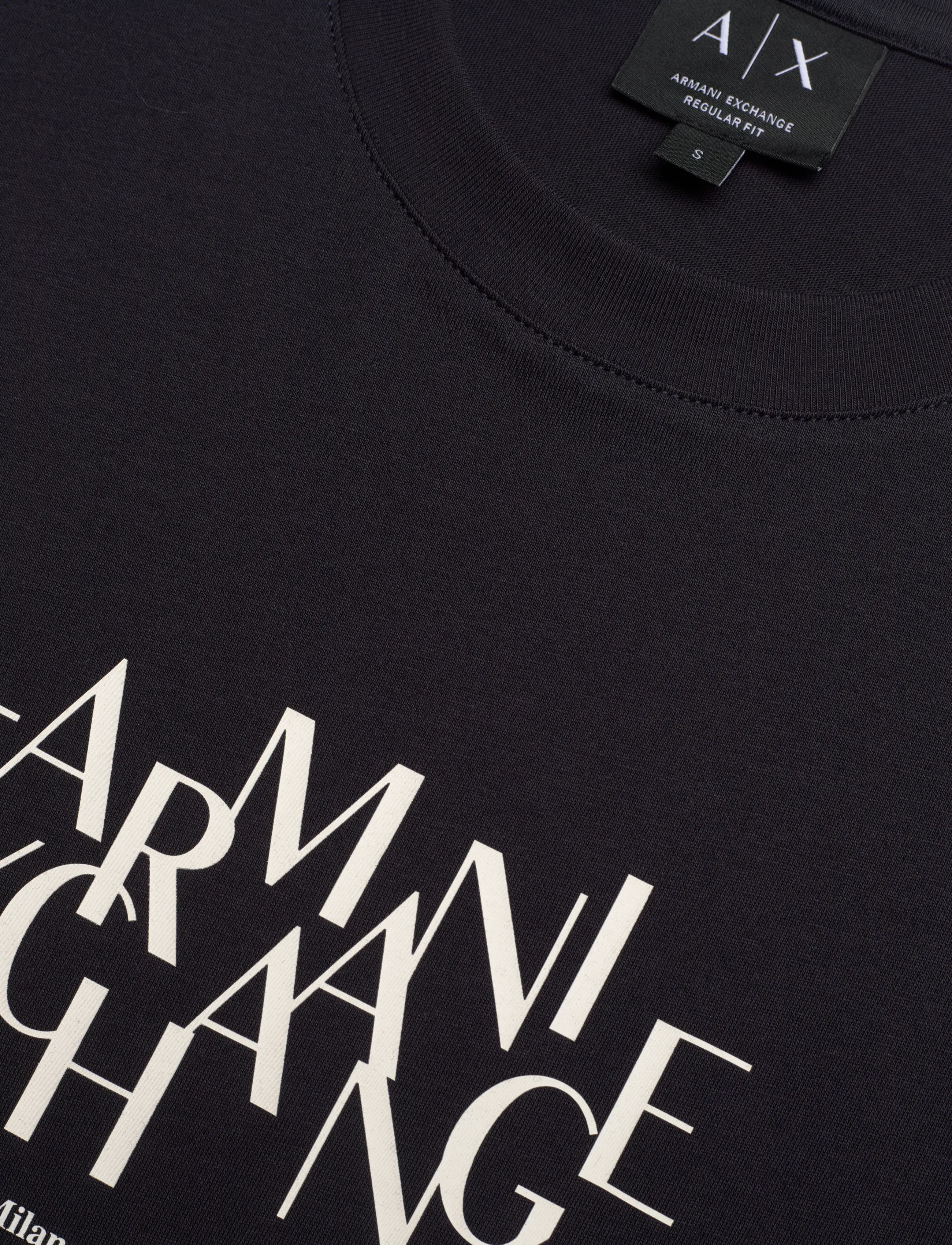 Armani Exchange - T-SHIRT - short-sleeved t-shirts - deep navy - 2