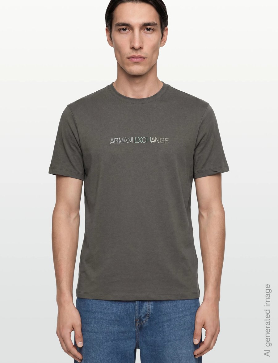 Armani Exchange - T-SHIRT - lühikeste varrukatega t-särgid - chimera - 3