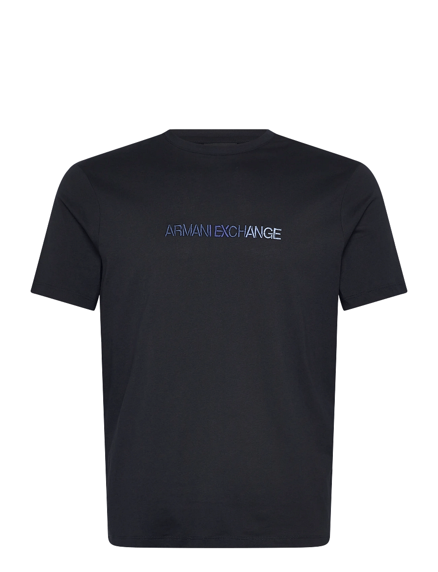 Armani Exchange - T-SHIRT - kurzärmelige t-shirts - deep navy - 1