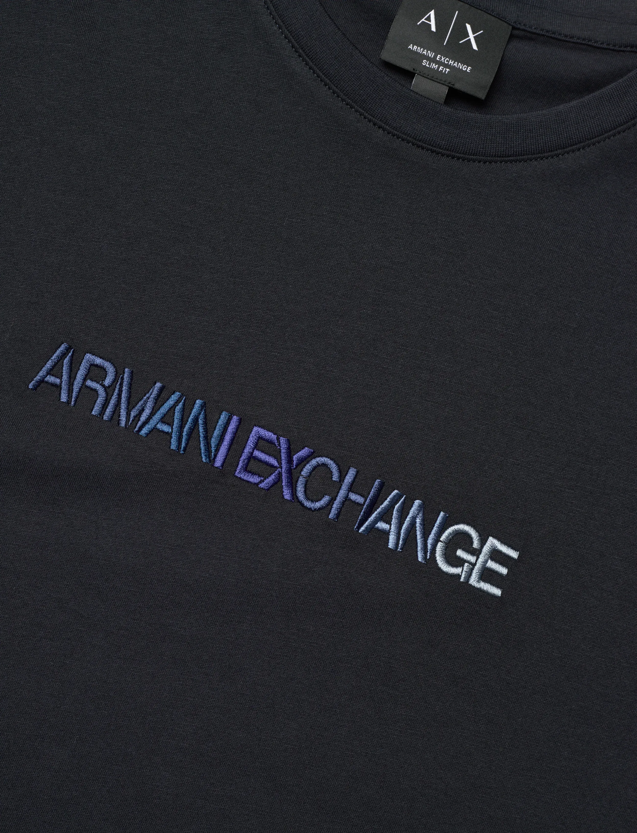 Armani Exchange - T-SHIRT - lühikeste varrukatega t-särgid - deep navy - 5