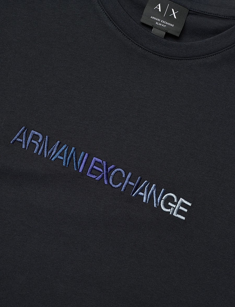Armani Exchange - T-SHIRT - kurzärmelige t-shirts - deep navy - 5