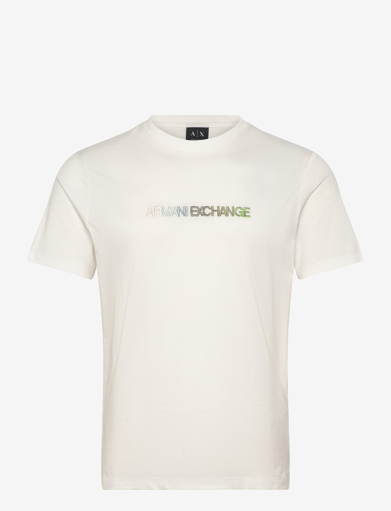 Armani Exchange - T-SHIRT - kortærmede t-shirts - off white - 1