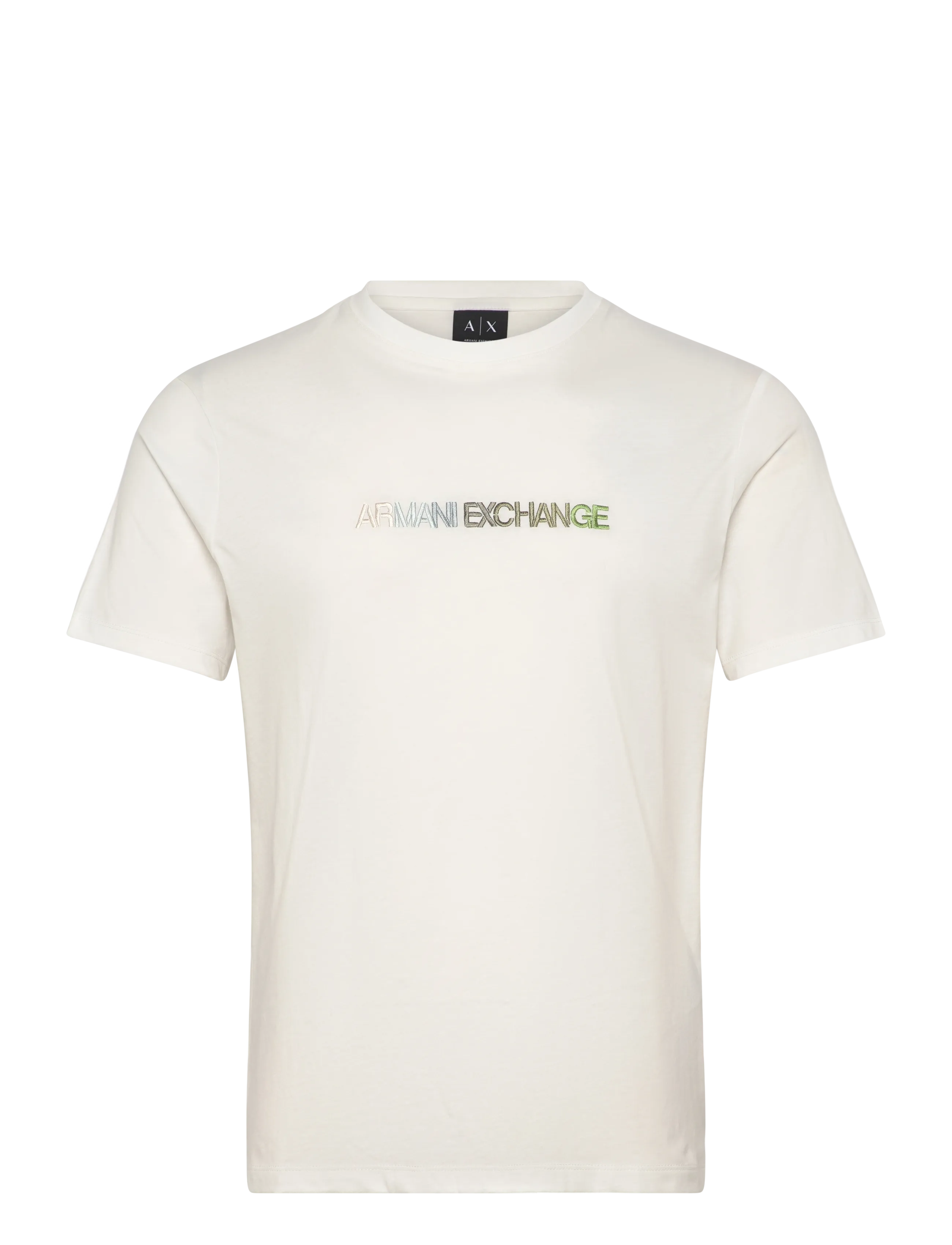 Armani Exchange T-SHIRT - T-särgid - OFF WHITE / cream