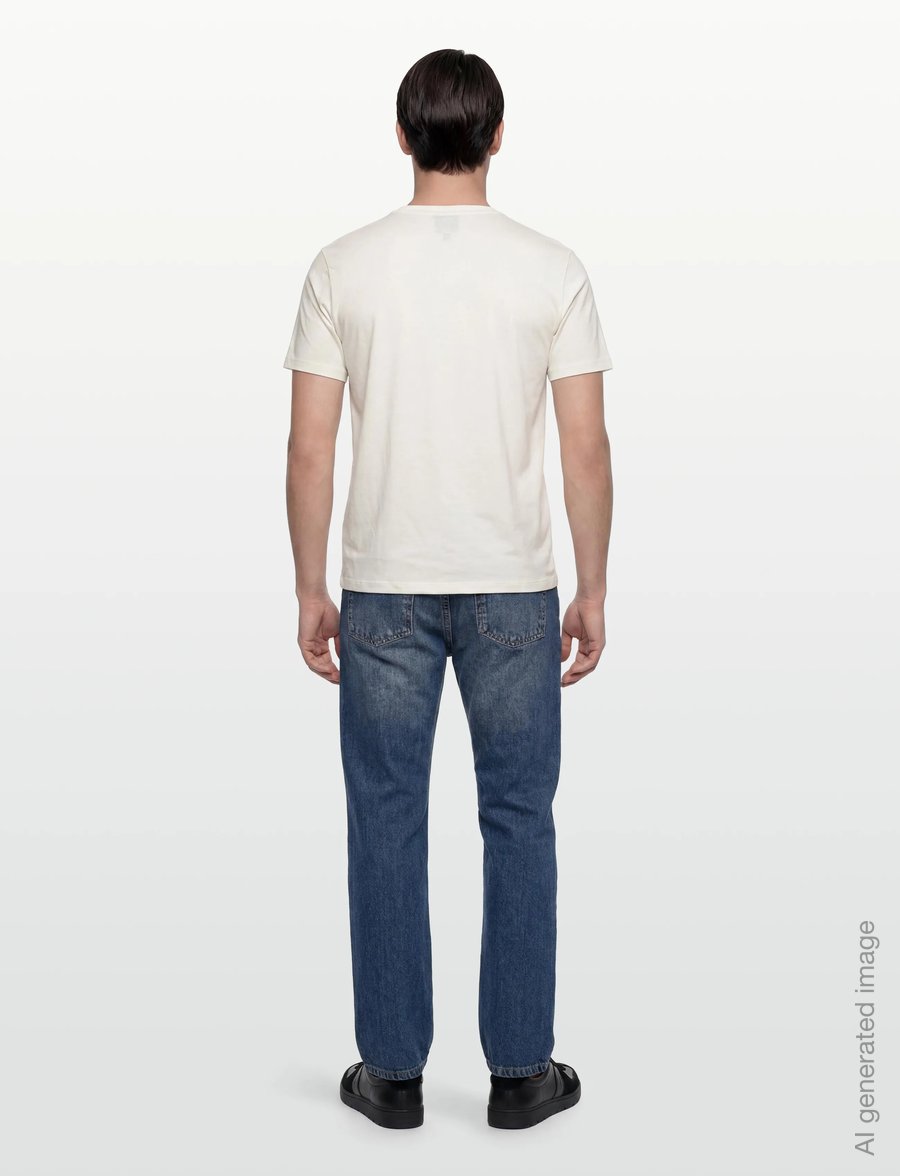 Armani Exchange - T-SHIRT - kurzärmelige t-shirts - off white - 4