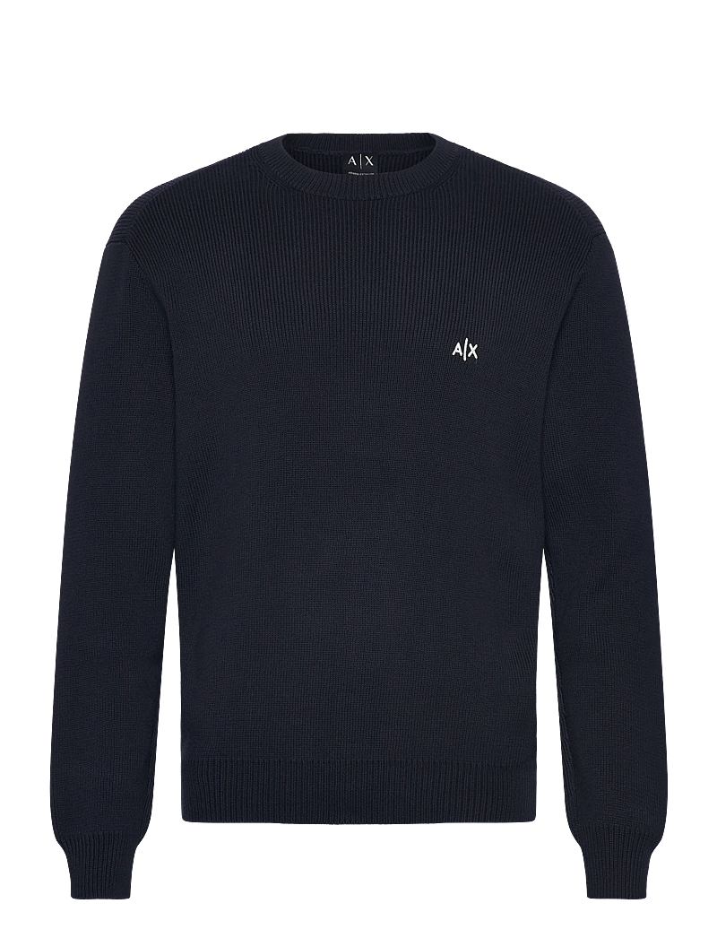Armani Exchange - PULLOVER - rund hals - deep navy - 1