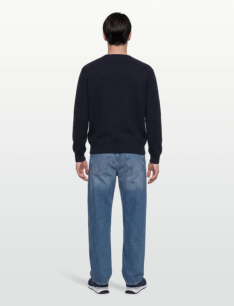 Armani Exchange - PULLOVER - rund hals - deep navy - 4