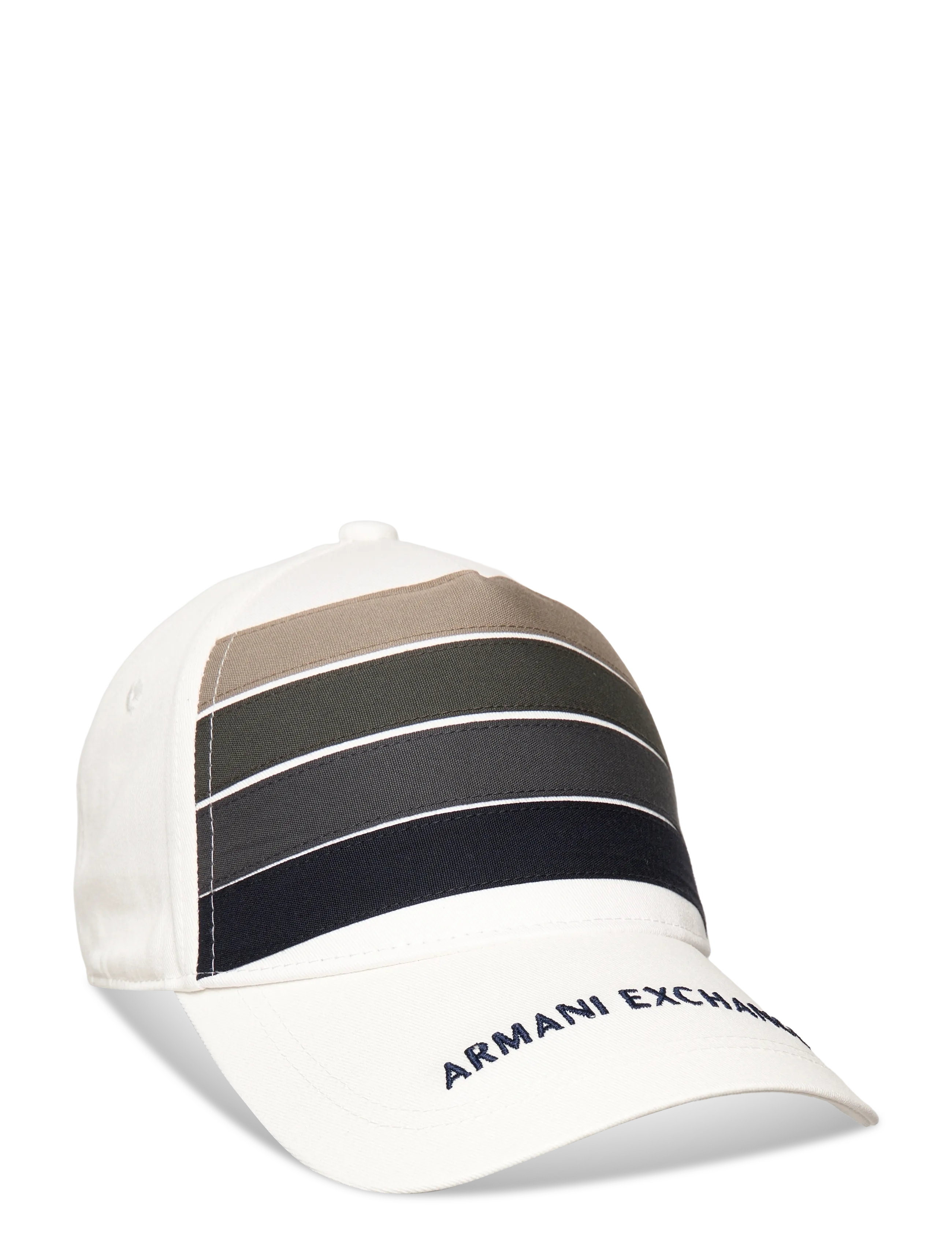 Armani Exchange BASEBALL HAT - Mützen & Caps - CREAM / white
