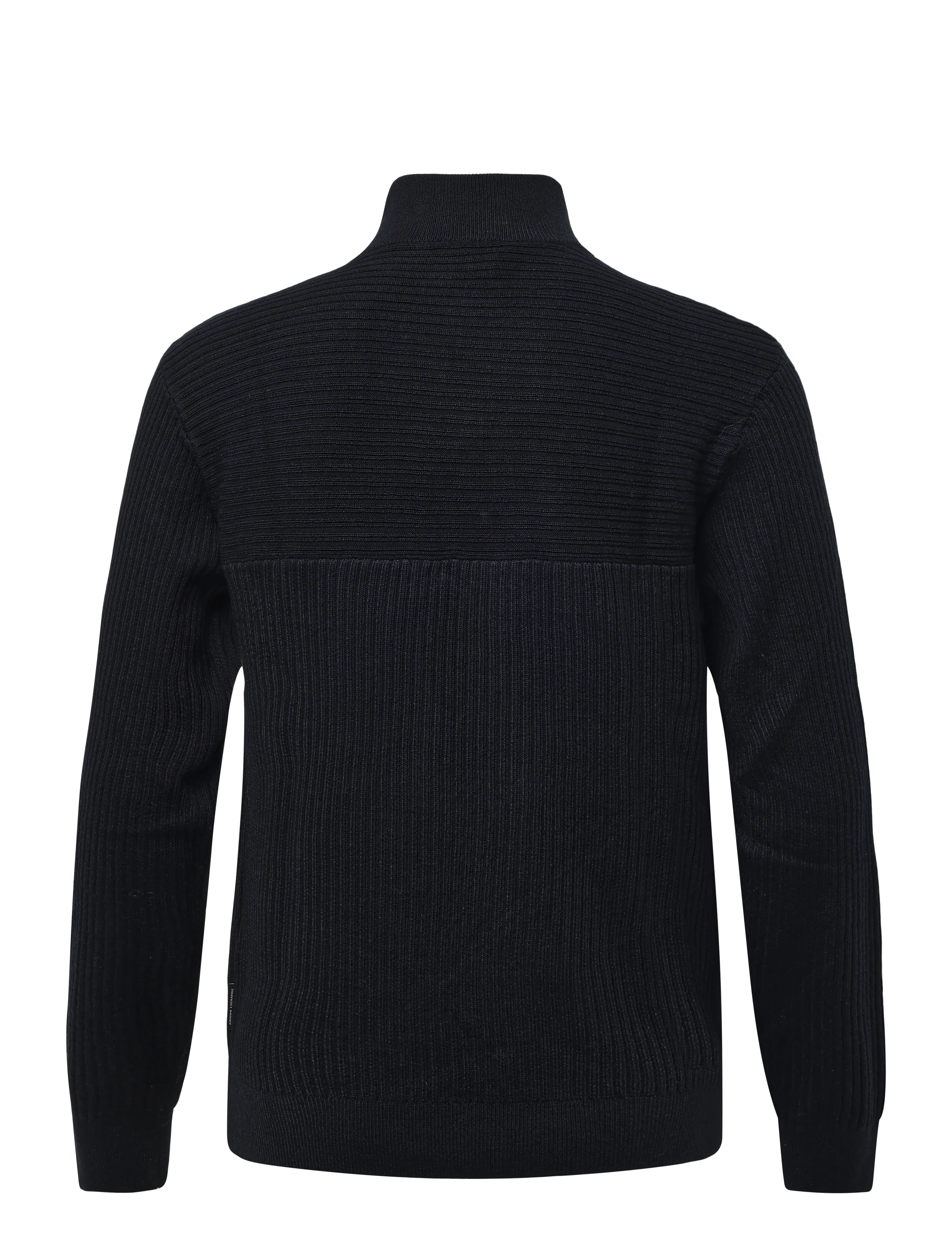 Armani Exchange - PULLOVER - half zip-tröjor - deep navy - 1