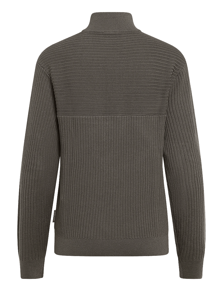 Armani Exchange - PULLOVER - poolpika lukuga džemprid - falcon - 1