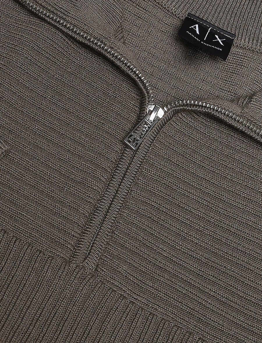 Armani Exchange - PULLOVER - poolpika lukuga džemprid - falcon - 2