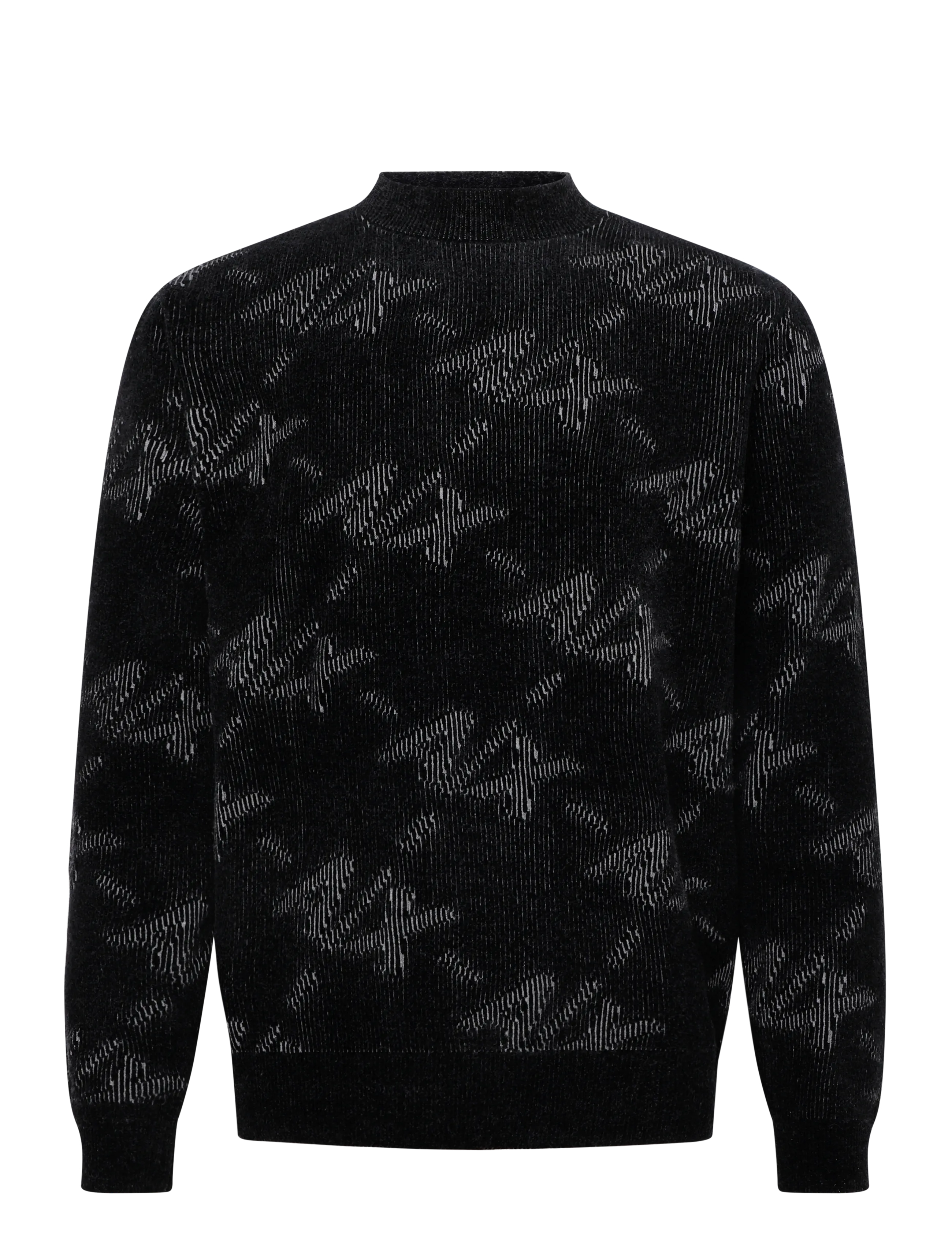 Armani Exchange PULLOVER - Vis alt - BLACK/ALLOY AX BIG / black