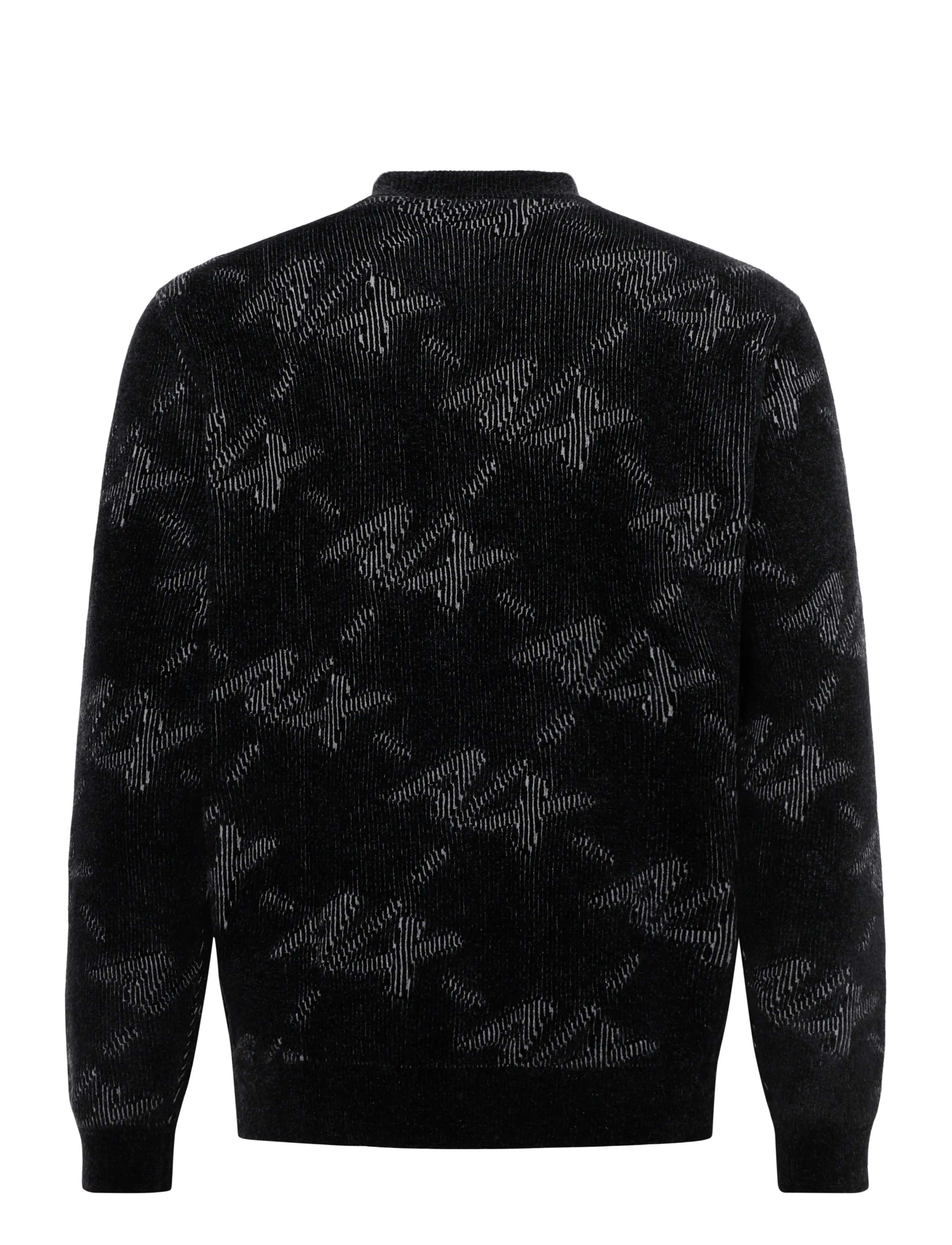 Armani Exchange - PULLOVER - black/alloy ax big - 2
