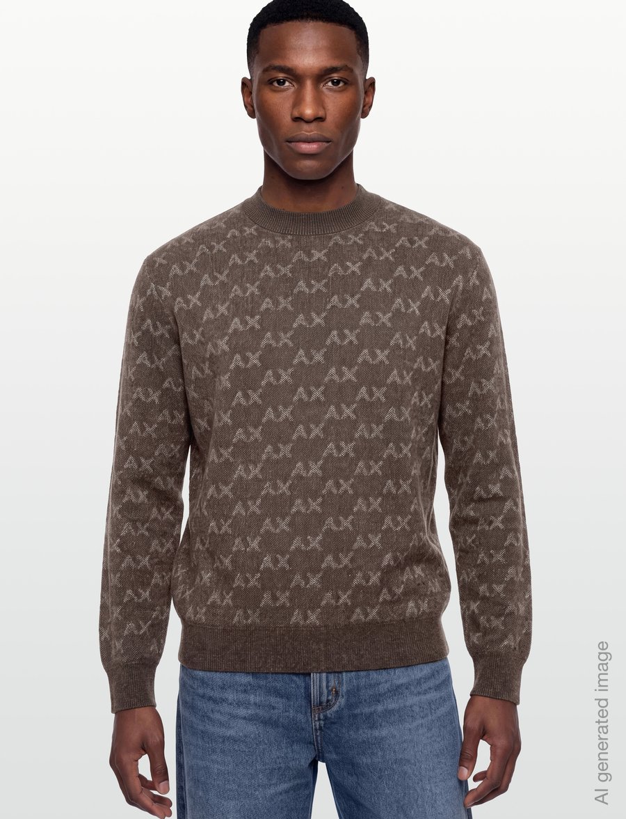 Armani Exchange - PULLOVER - rundhals - falcon ax small - 3