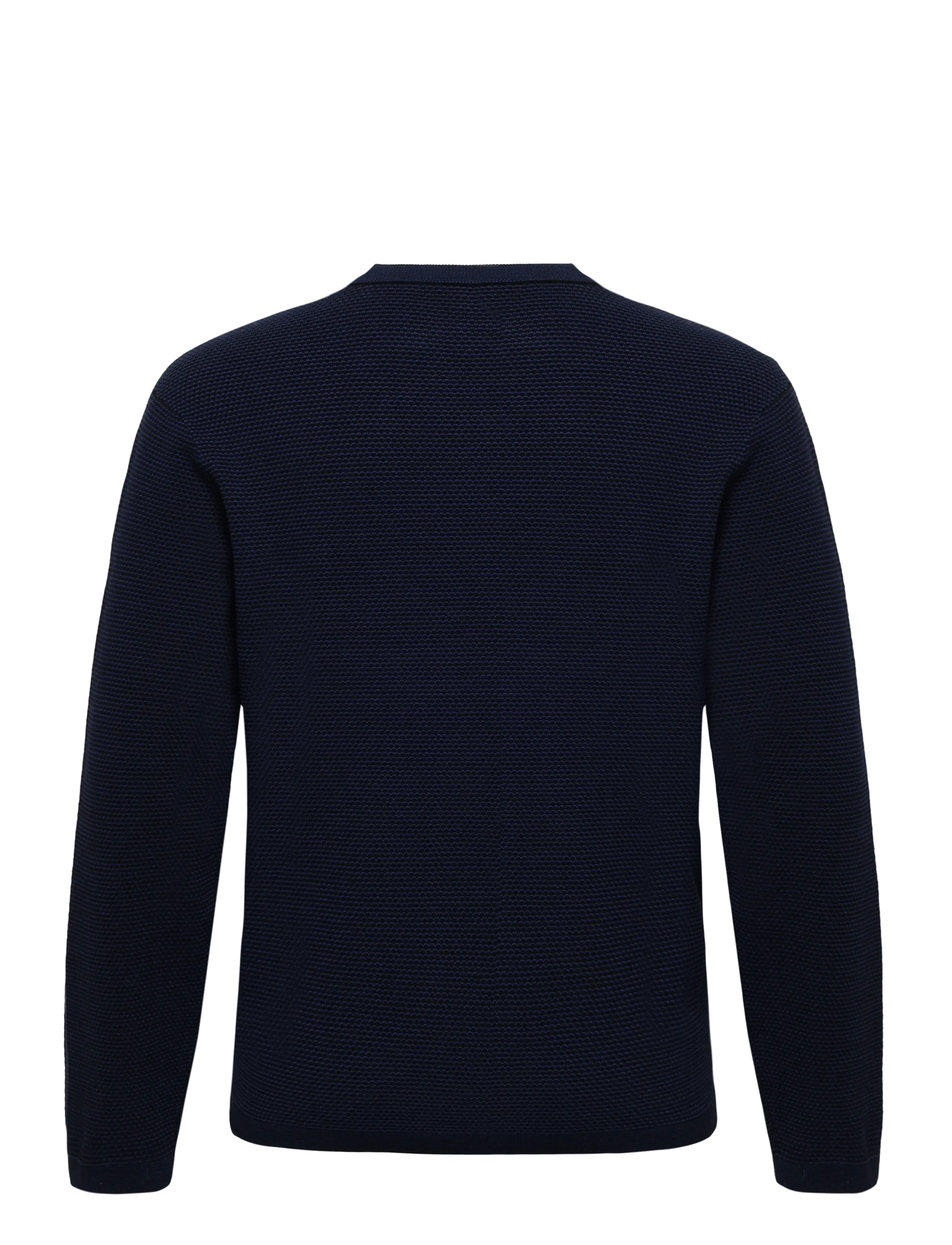 Armani Exchange - PULLOVER - Ümara kaelusega - deep navy/blue depth - 1