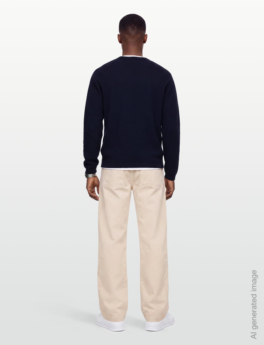 Armani Exchange - PULLOVER - round necks - deep navy/blue depth - 4